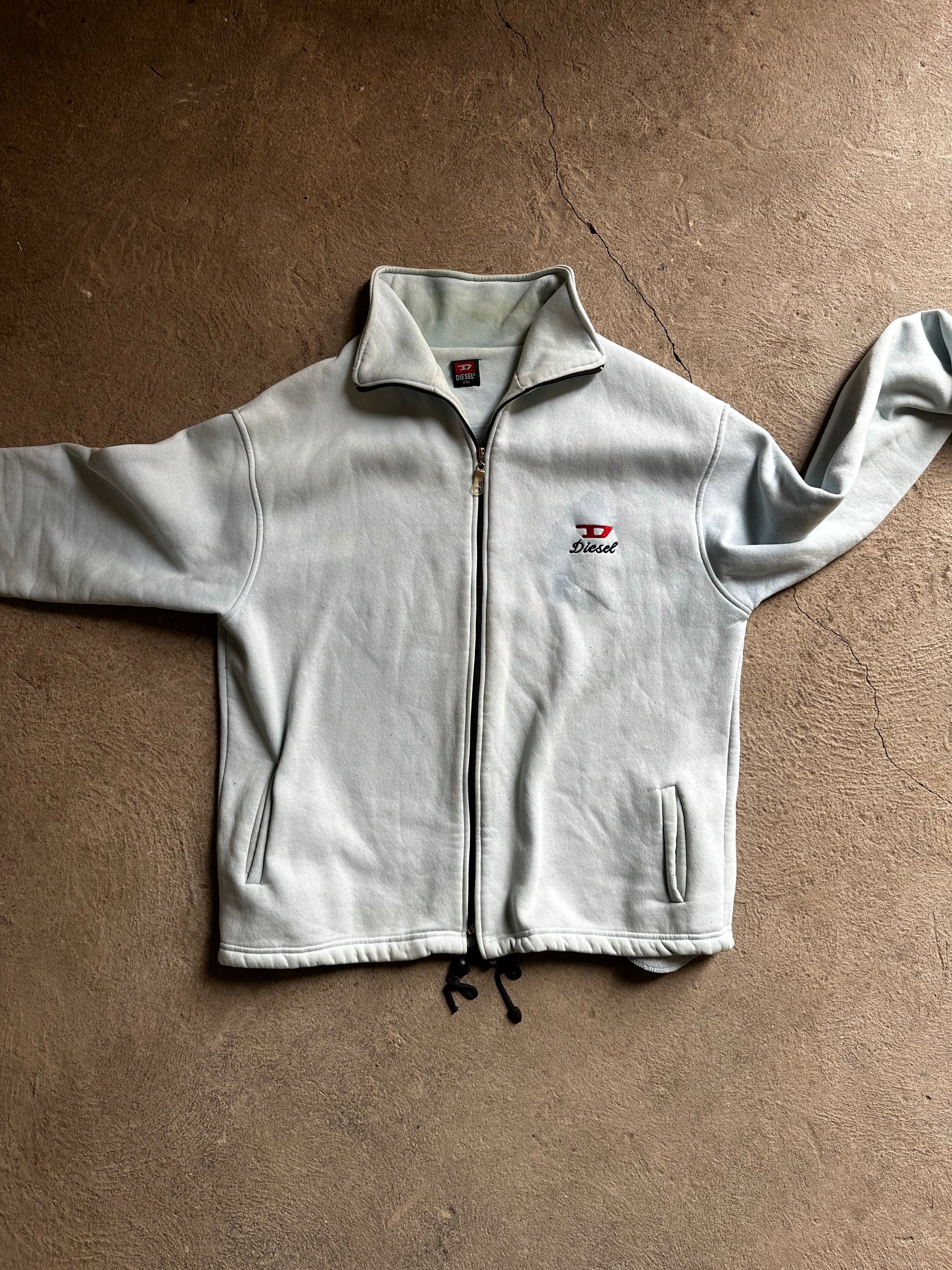 Vintage 2000s Diesel Full-Zip Jacket | Size XXL