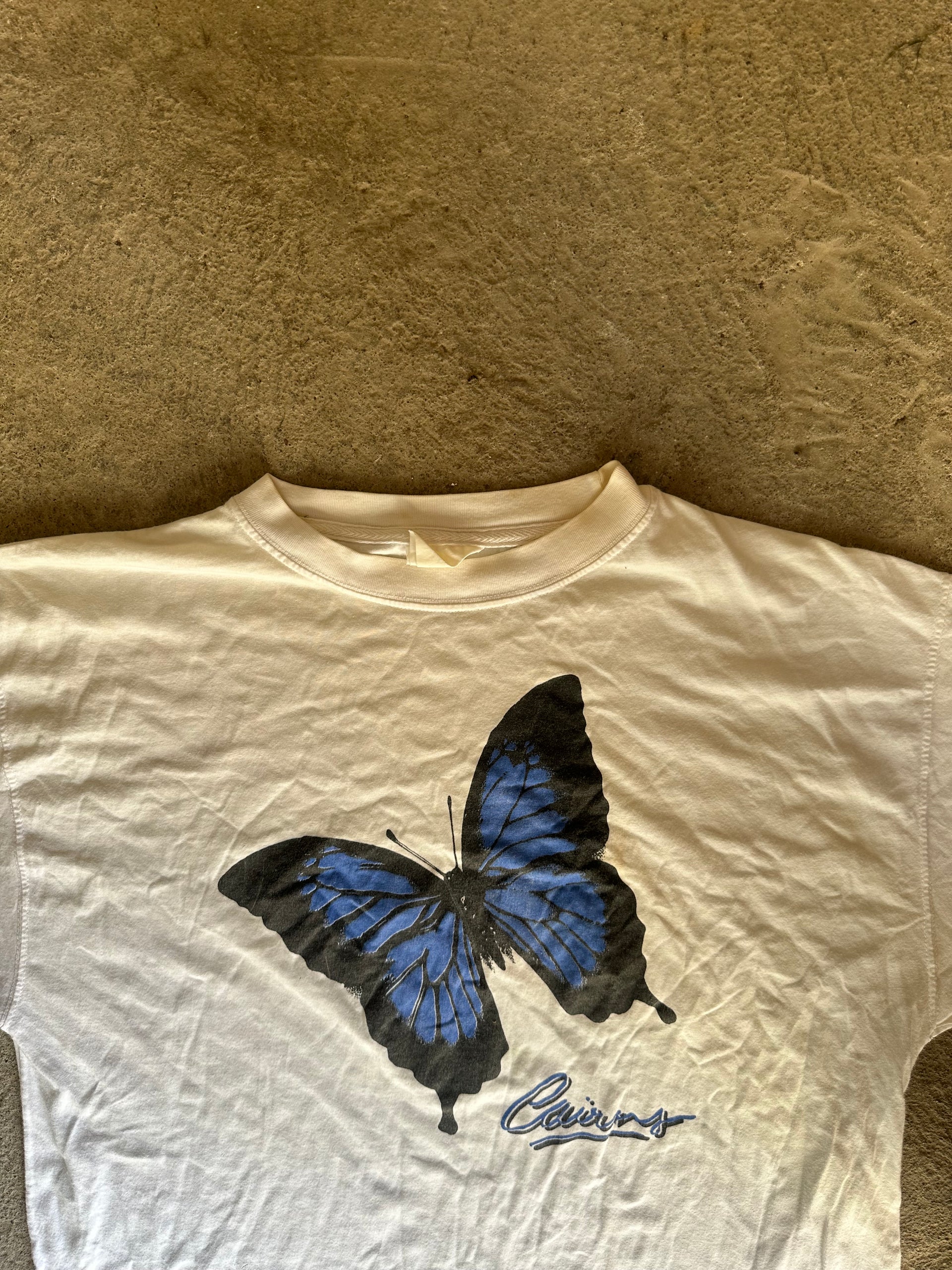 90s Cairns Butterfly Souvenir Tee | Size M