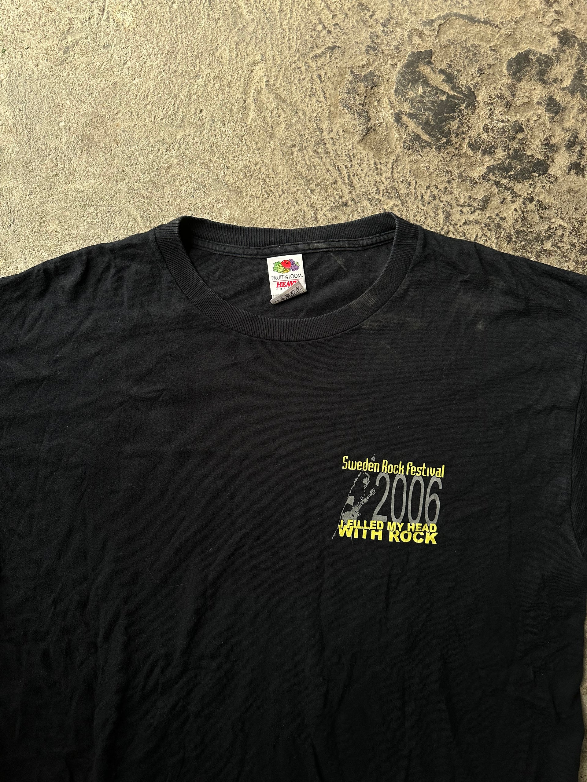 Sweden Rock Festival 2006 Vintage Tee | Size XL