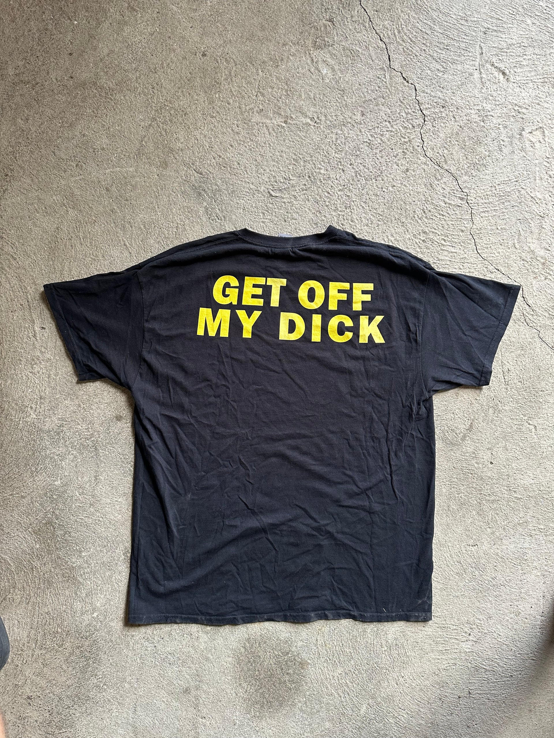Beastie Boys Reprint Tee “Get Off My D*ck” | Size XL