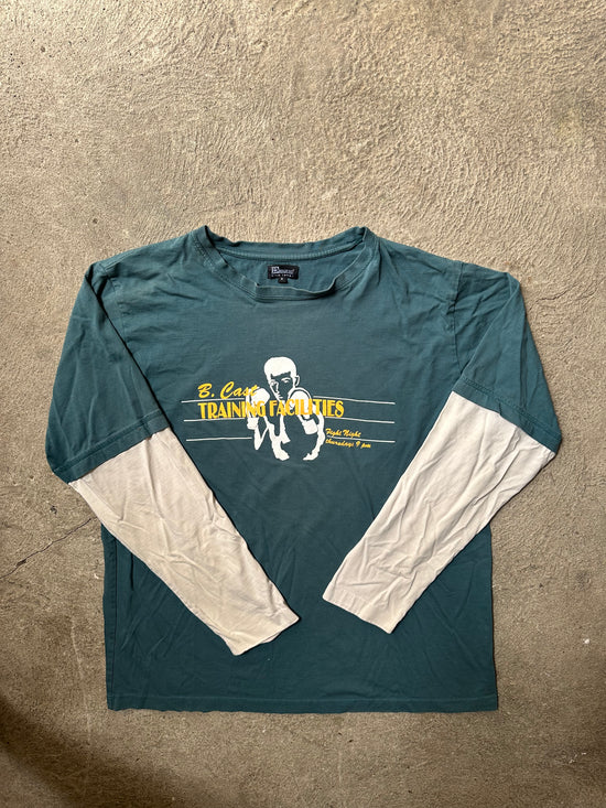 Y2K Broadcast Studios Boxing Longsleeve Tee | Size XL