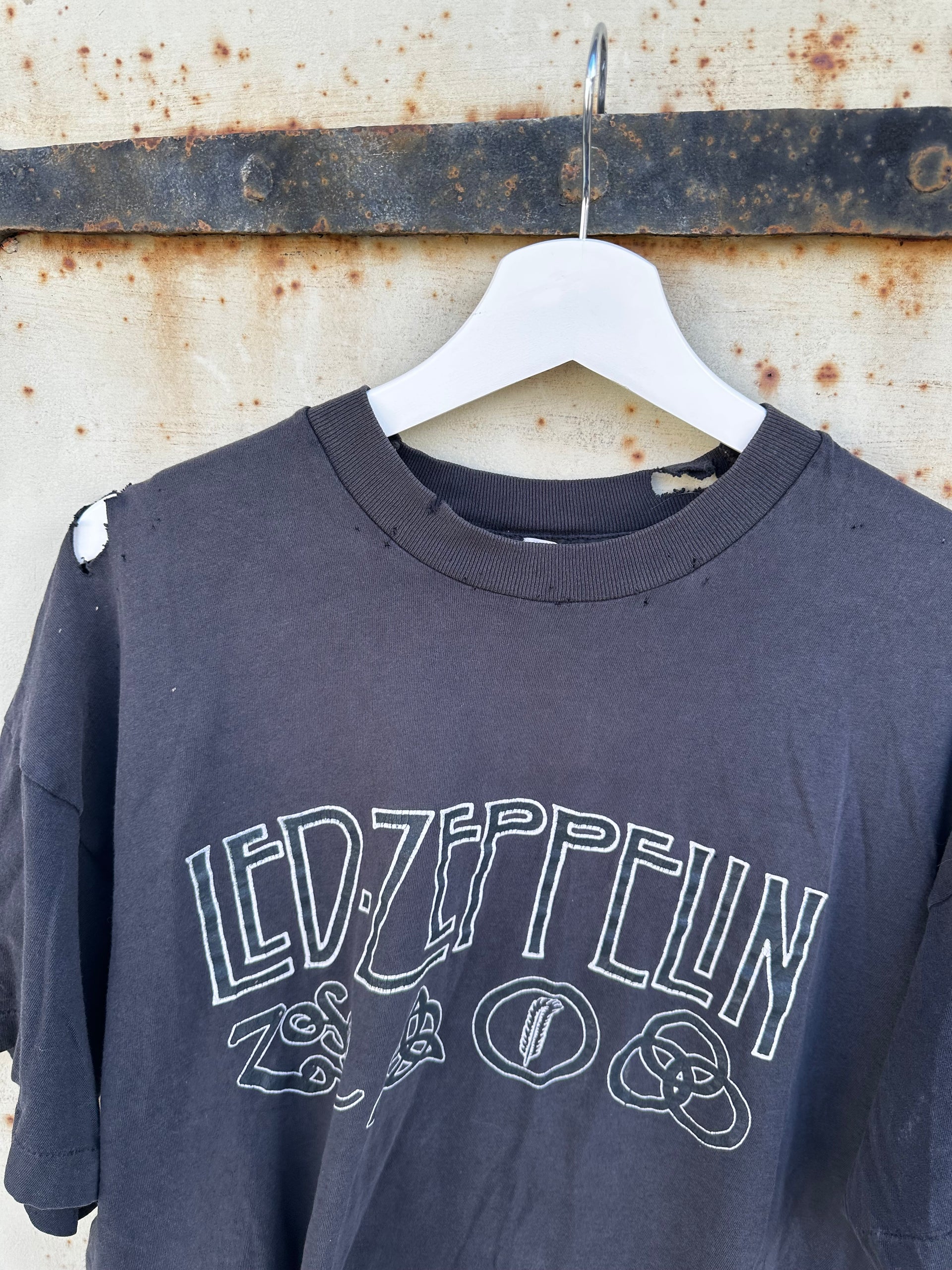 Led Zeppelin Stairway to Heaven 80s Vintage Tee| Size M/ L