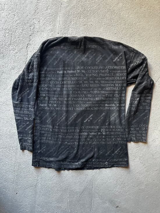 Roskilde Festival 1971–1995 Longsleeve – Black | Size L