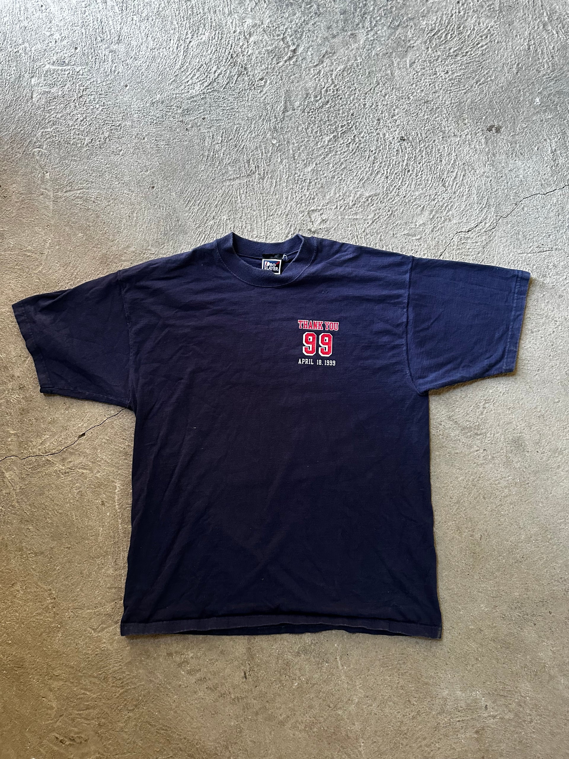 Wayne Gretzky Farewell 1999 NHL Vintage Tee | Size XL