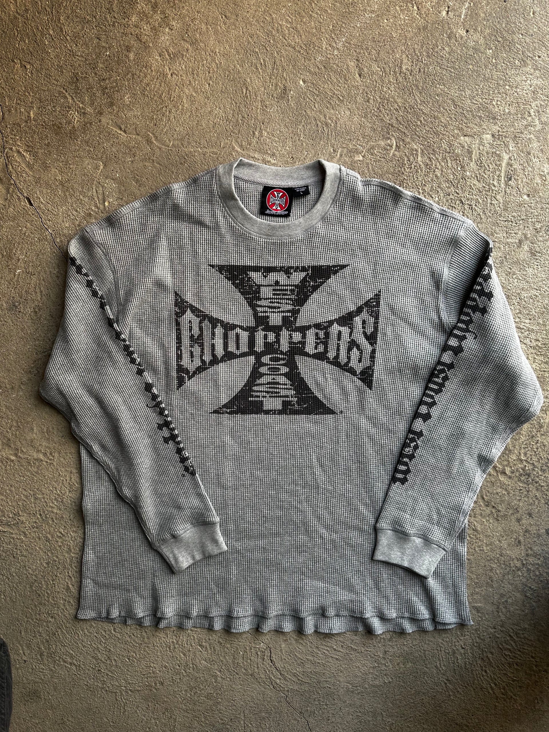 West Coast Choppers Thermal Longsleeve | Jesse James | Size L