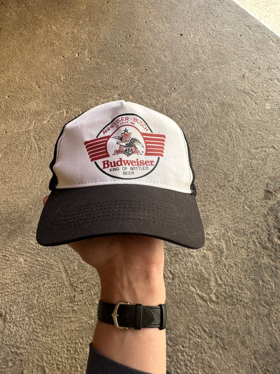 Budweiser King of Bottled Beer Trucker Cap | Adjustable