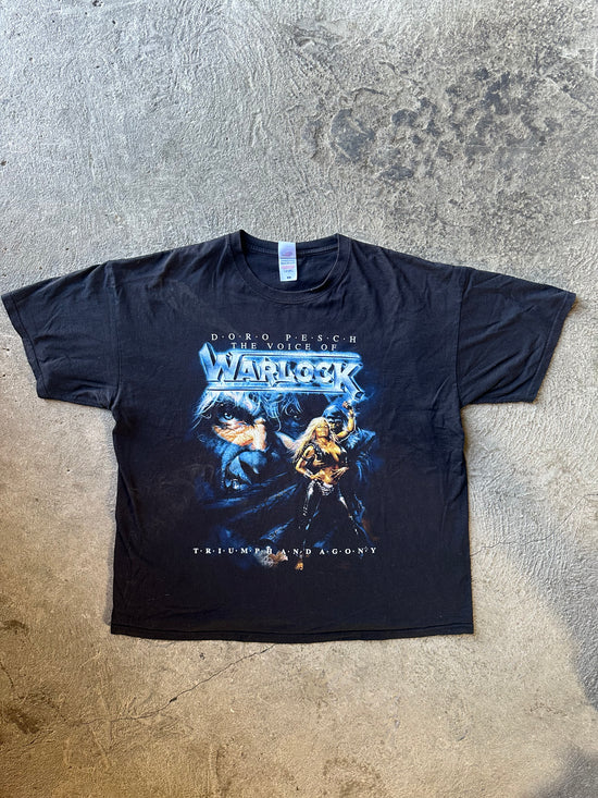 Warlock Triumph and Agony Vintage Tee 00s | Size XXL