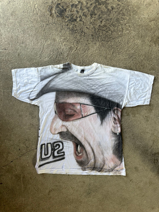 00s U2 Airbrush Bootleg Argentina Tee | Size XL