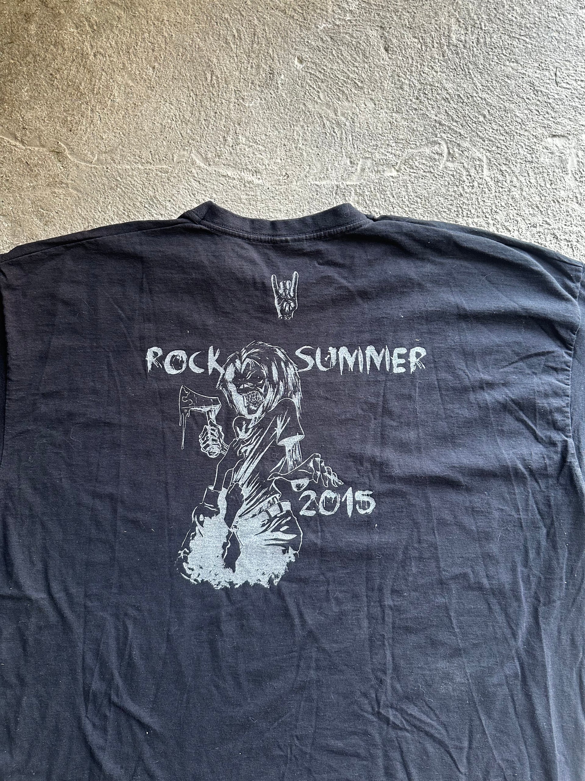 Rock Summer Festival 2015 Vintage Tee | Fruit of the Loom | Size XL