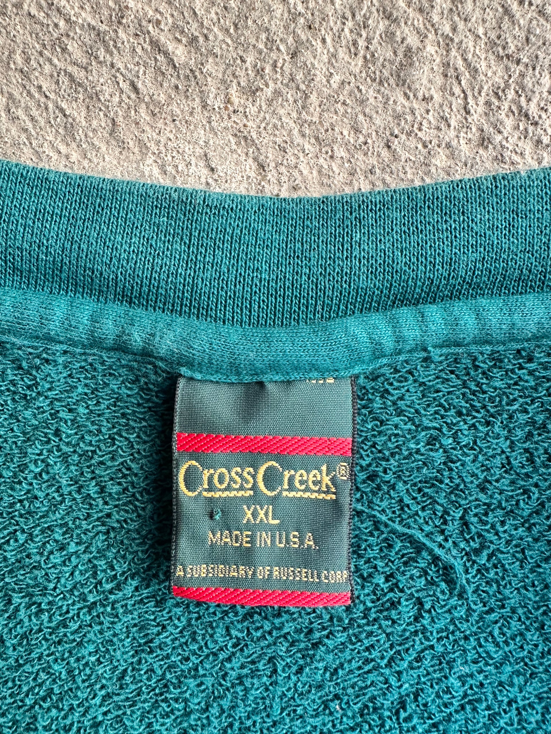 Cross Creek USA-Made Sleeveless Sweatshirt | Size XXL
