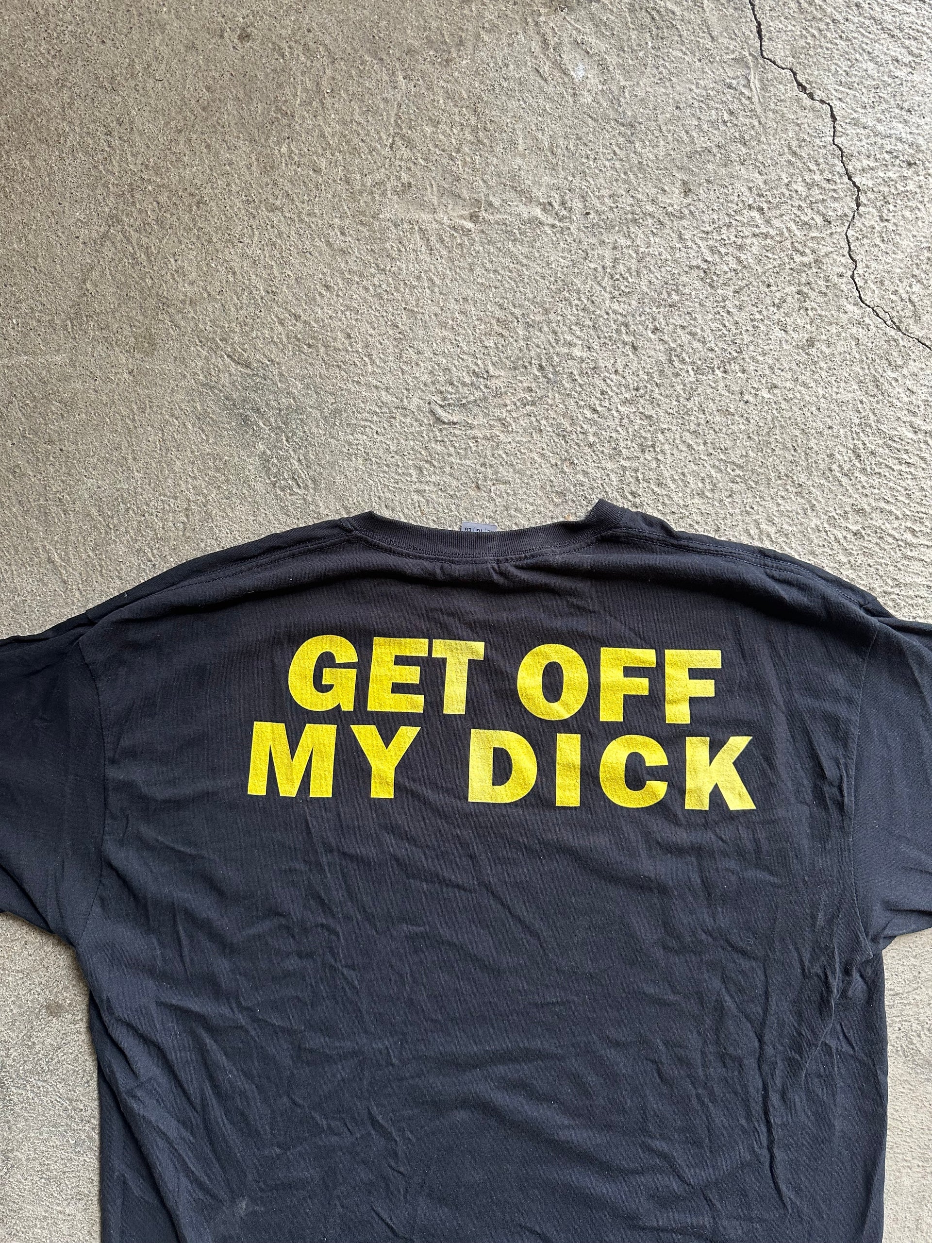 Beastie Boys Reprint Tee “Get Off My D*ck” | Size XL