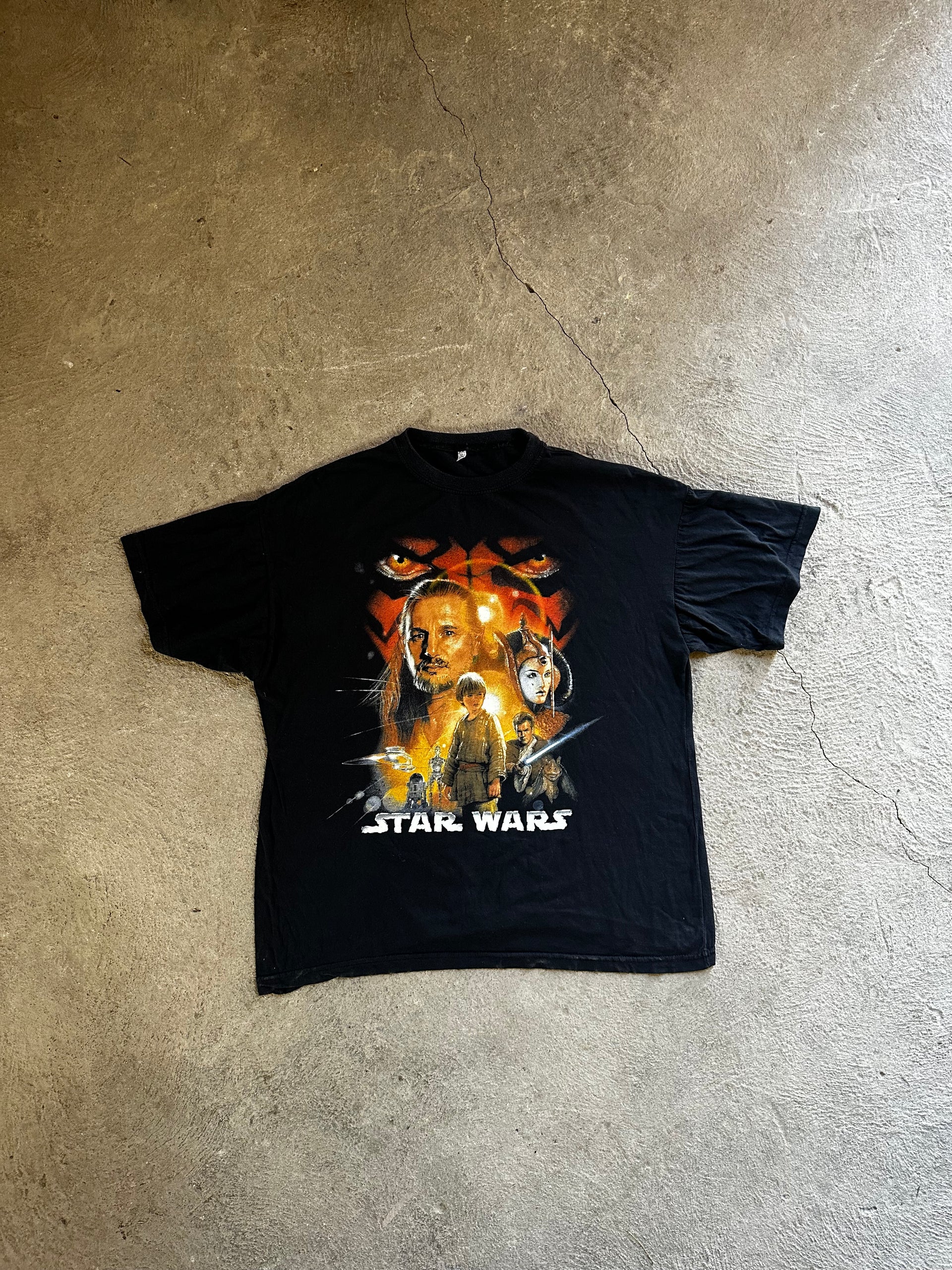 Vintage Star Wars Episode I T-Shirt | Darth Maul Print | Size XL
