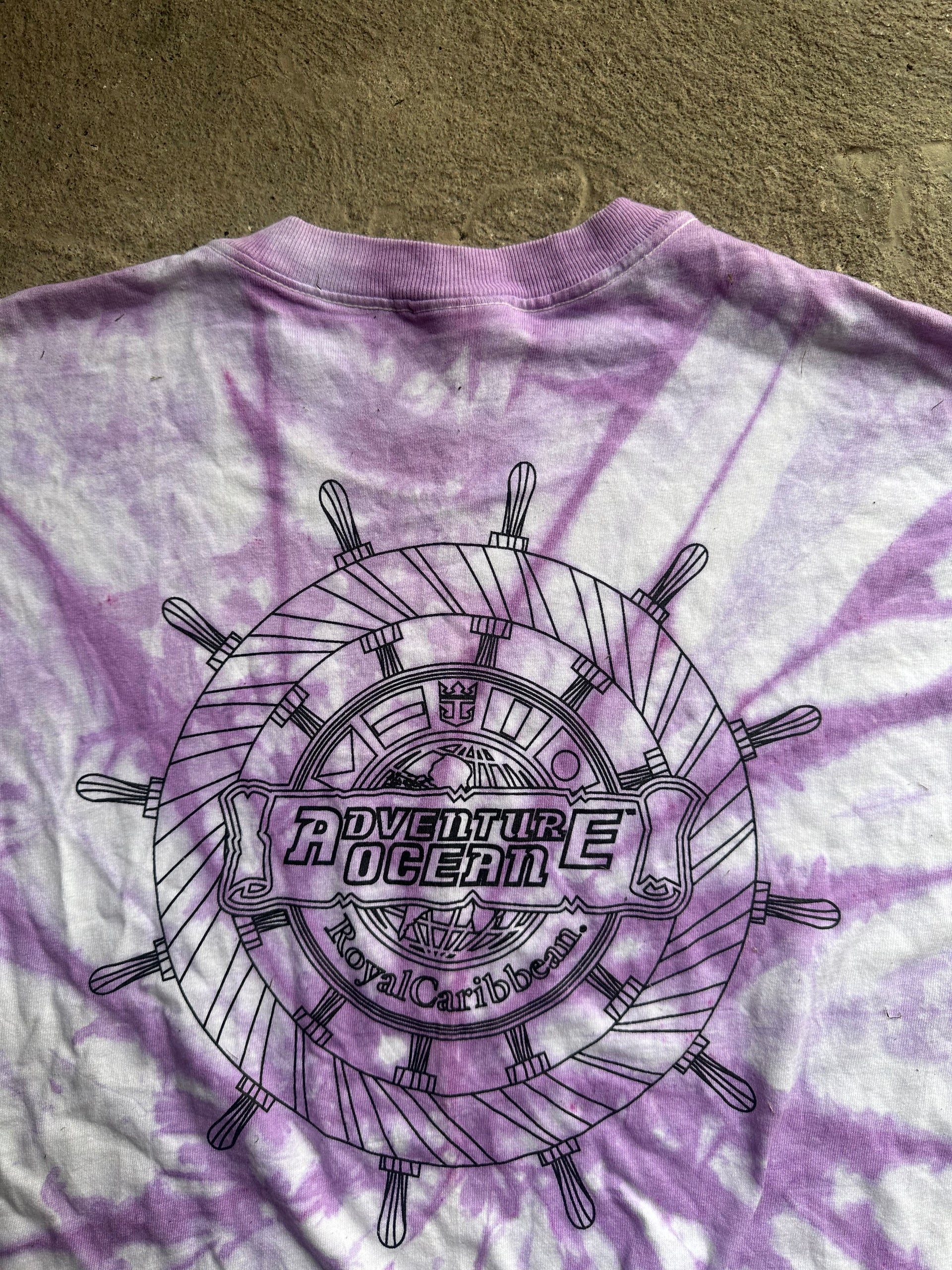 Vintage Royal Caribbean Tie-Dye Tee | Size S