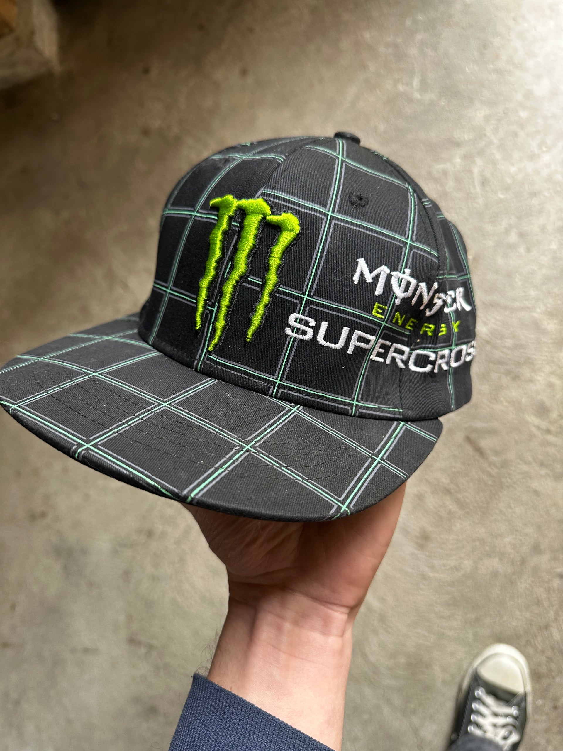 Monster Energy Supercross Grid Cap | Size S/M