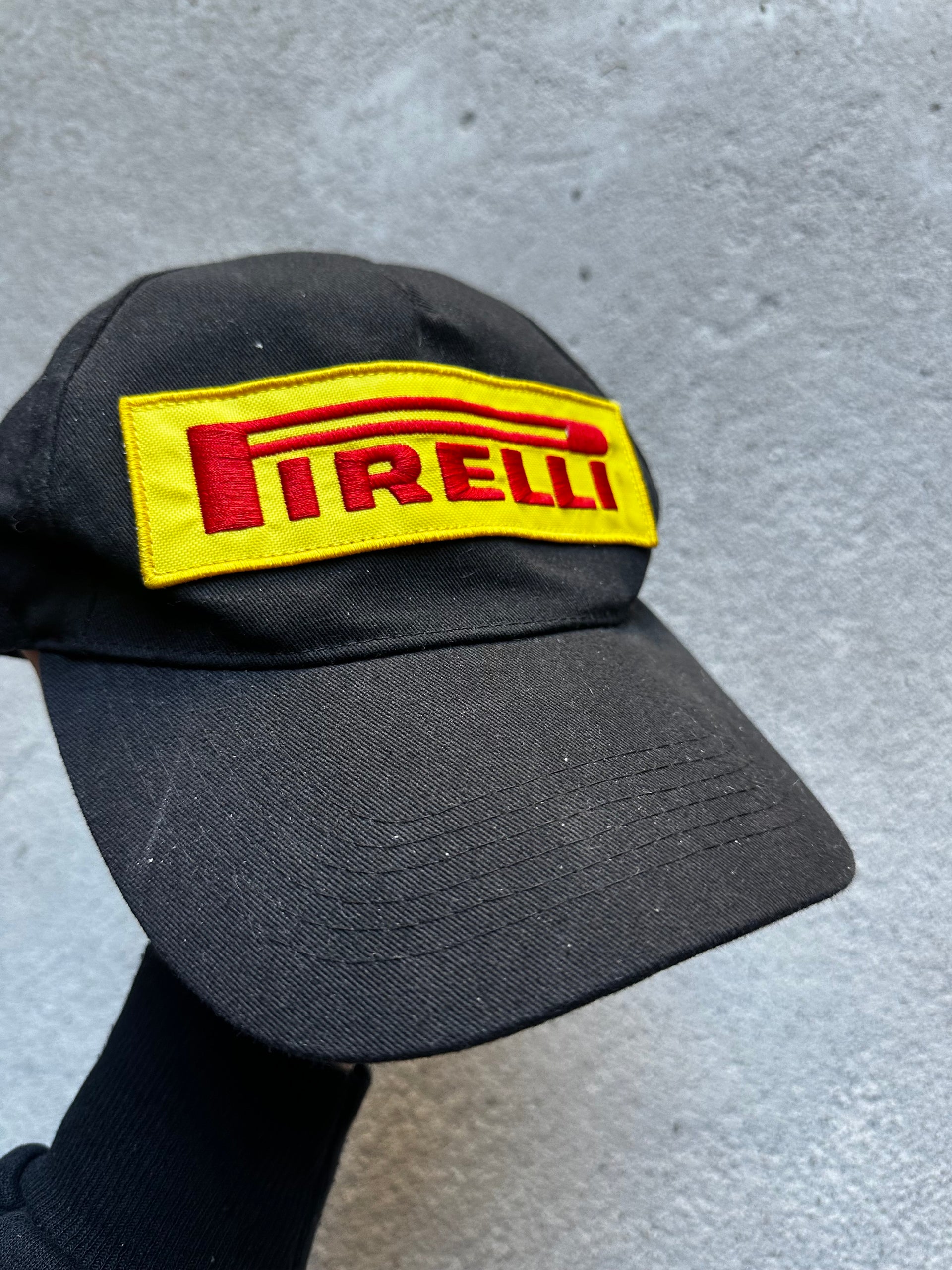 Pirelli F1 Racing Patch Cap – Black/Yellow
