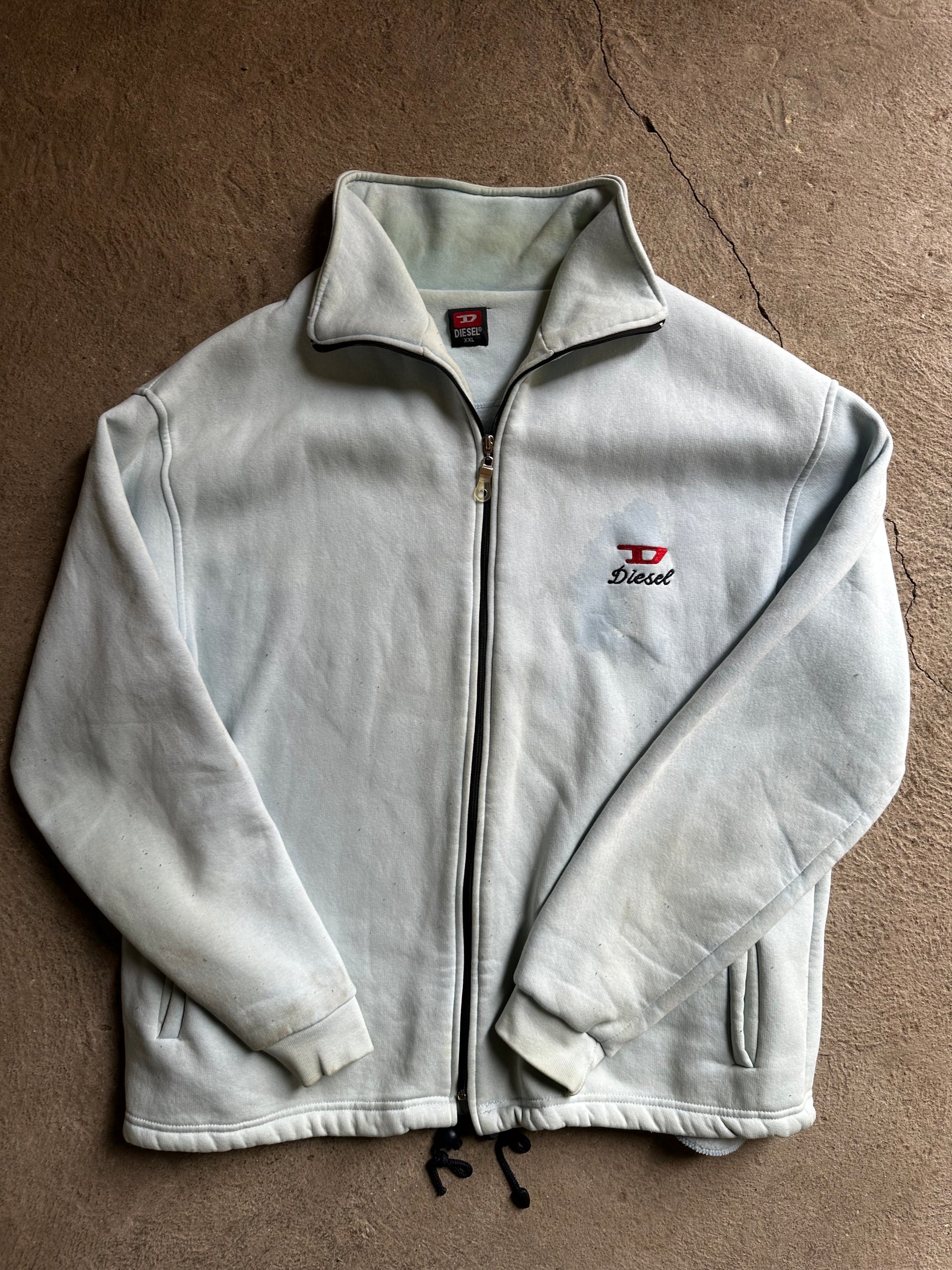 Vintage 2000s Diesel Full-Zip Jacket | Size XXL