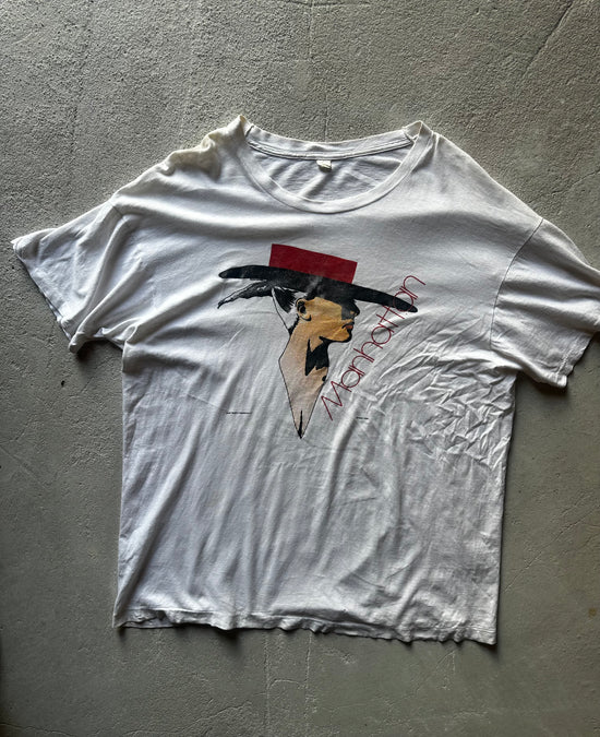 Gleen Davis x Manhattan— 80s art t-shirt|L/Xl