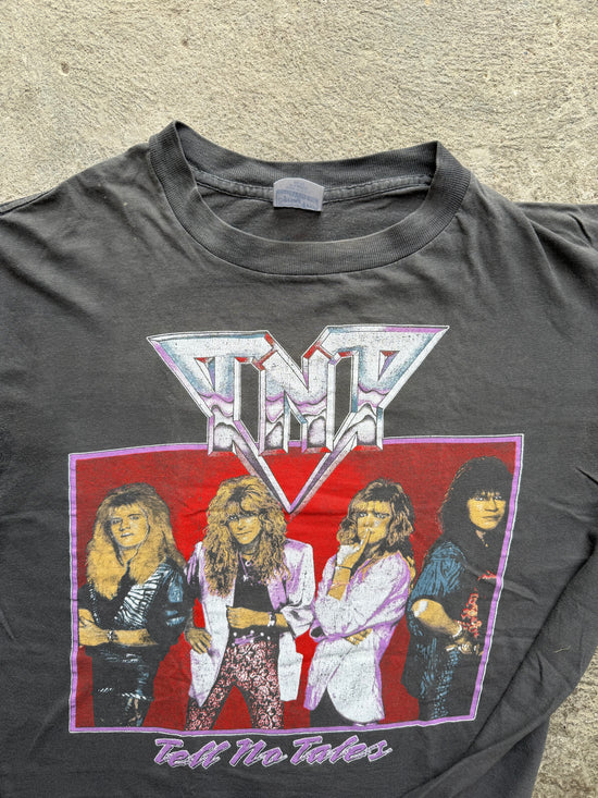 TNT Tell No Tales Tour 1987 Vintage Tee | Size L