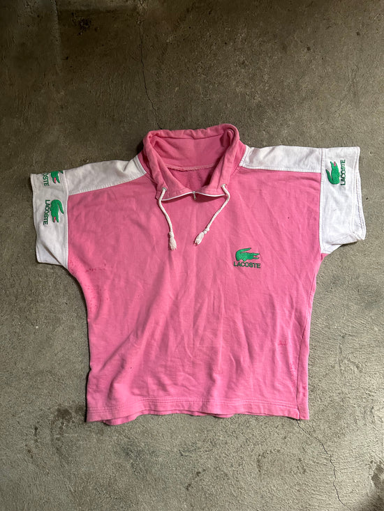 Vintage Lacoste Pink Tracksuit Set | Size L/XL