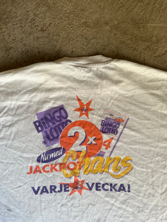 90s Bingolotto “Jag är en vinnare!” Tee | Size XL