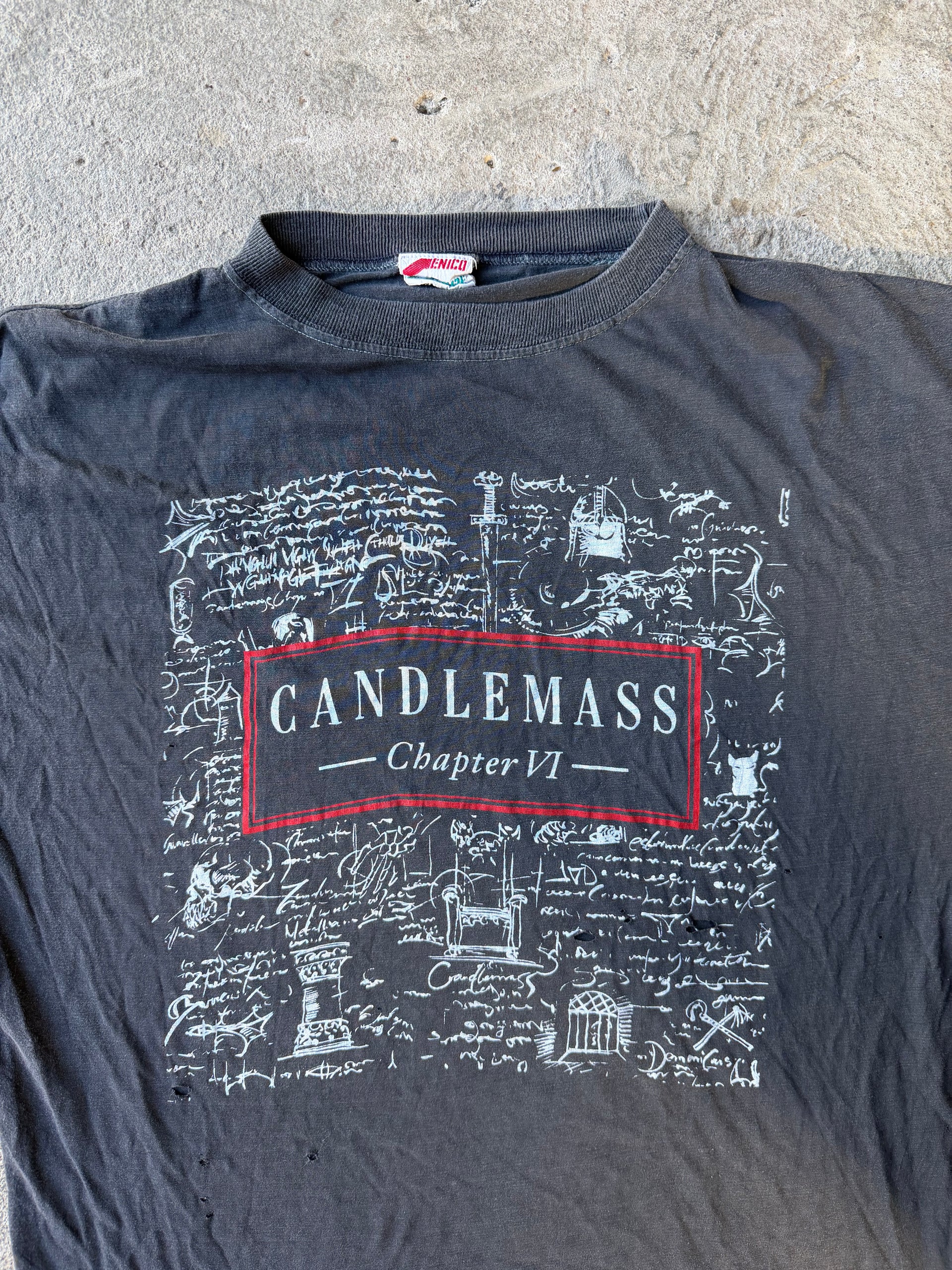Candlemass “Chapter VI” 1992 Swedish Doom Tee | Size XL