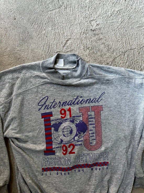 1991/92 International Fashion Network Sweatshirt | Size XL
