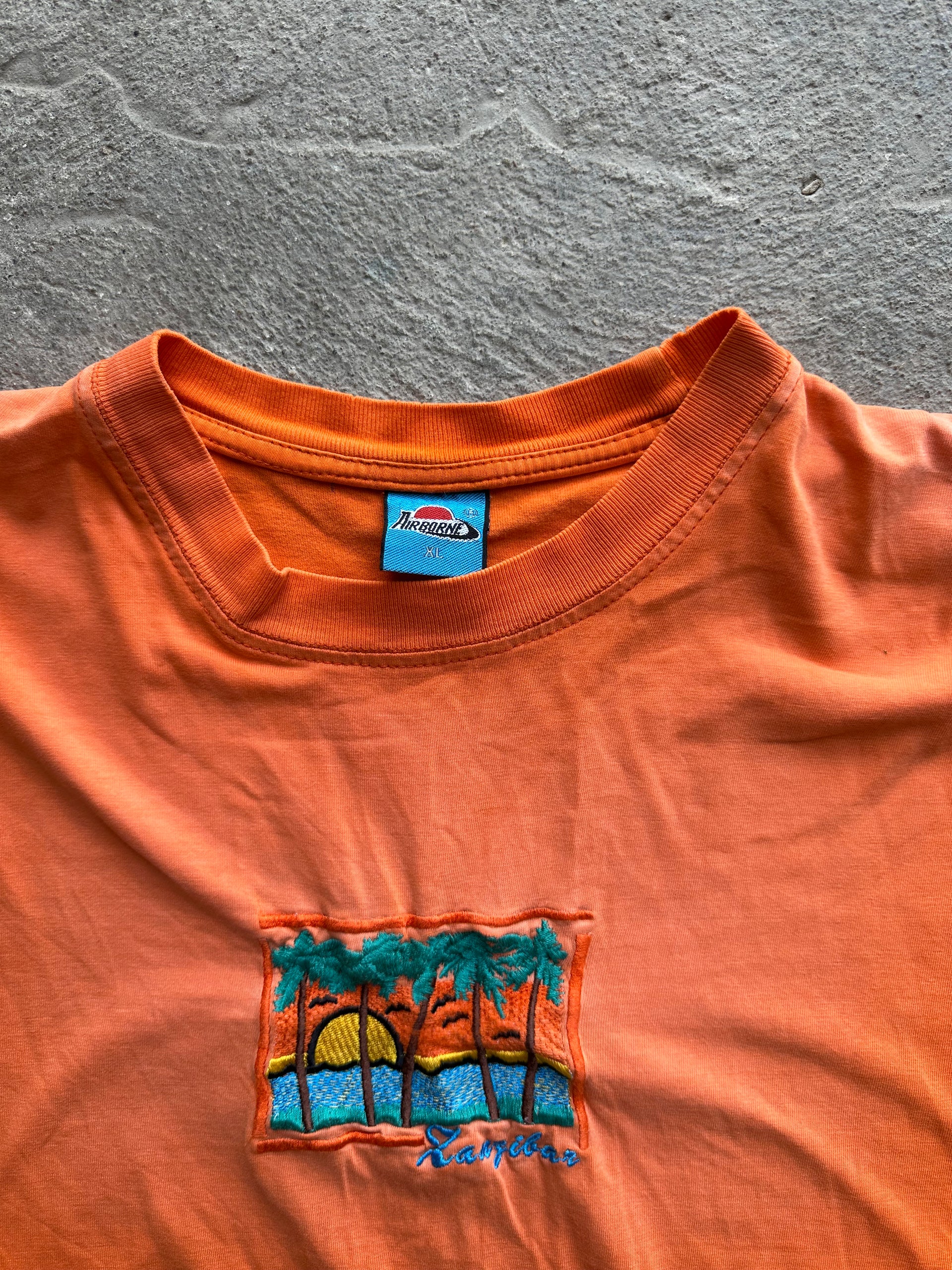 Vintage Zanzibar Sunset Tee | Size XL