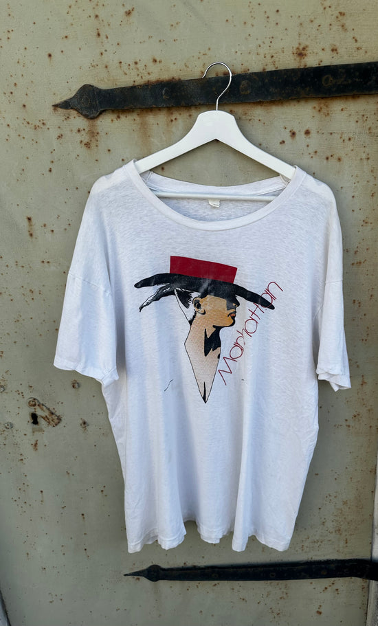 Gleen Davis x Manhattan— 80s art t-shirt|L/Xl