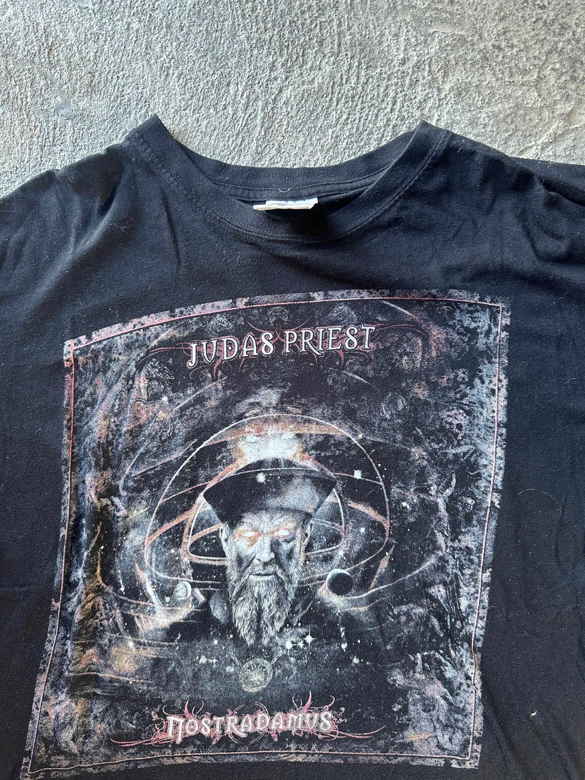 Judas Priest Nostradamus Tour 2008 Vintage Tee | Size XL