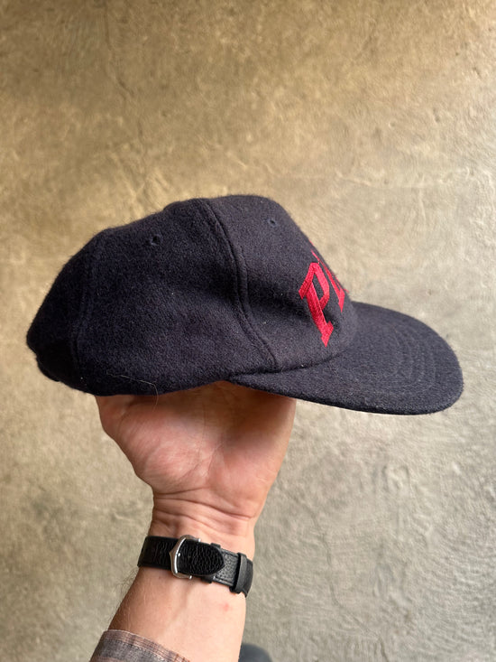Vintage Wool Blend “PEAK” Snapback | Made in Korea | One Size