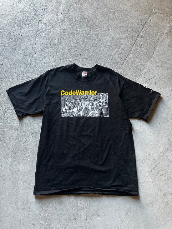 Vintage 1996 Code Warrior T-shirt fruit of the loom Lofteez made in usa (Size XL)