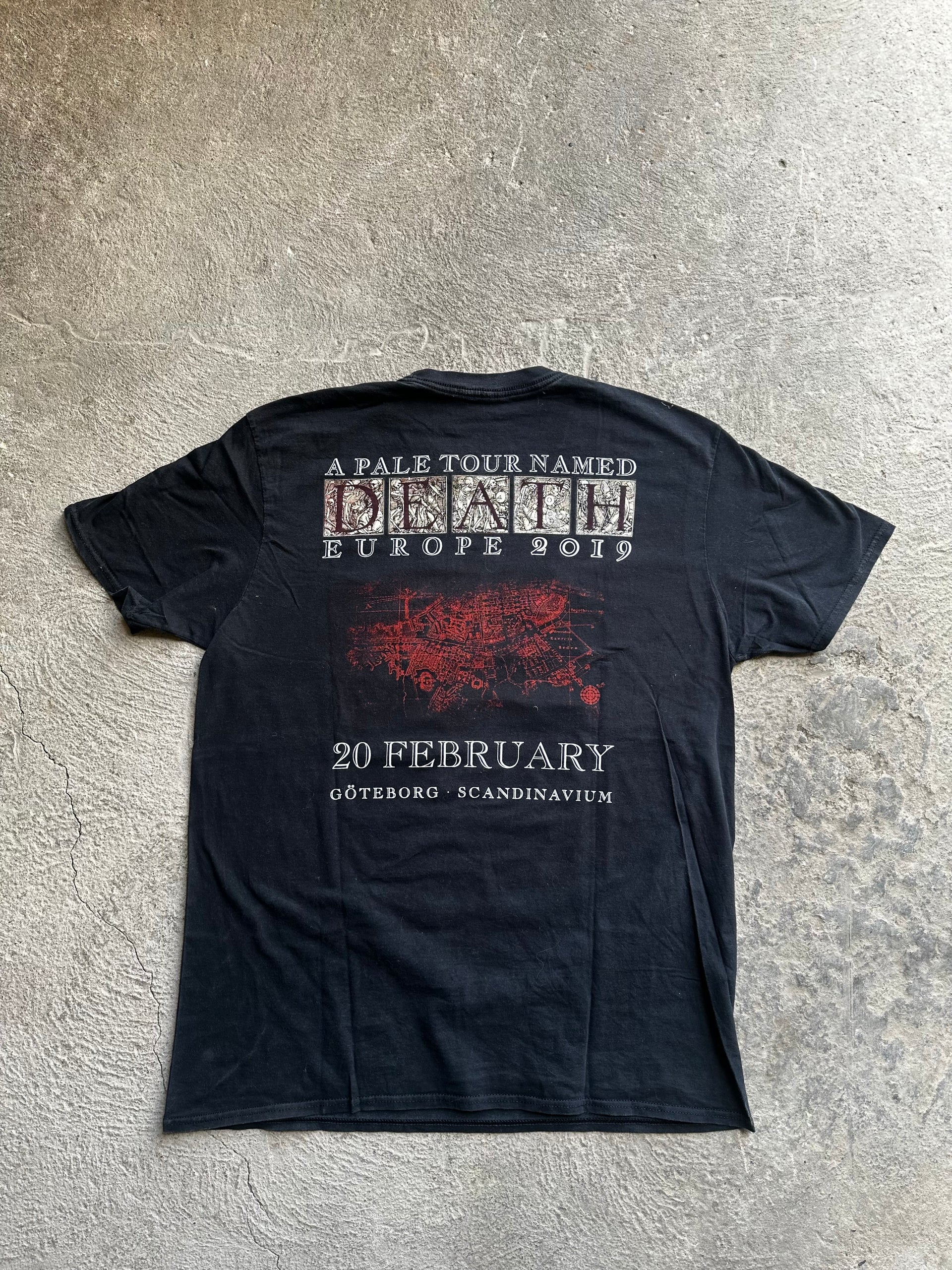 Ghost “A Pale Tour Named Death” Tee 2019 | Gothenburg Date | Size XL