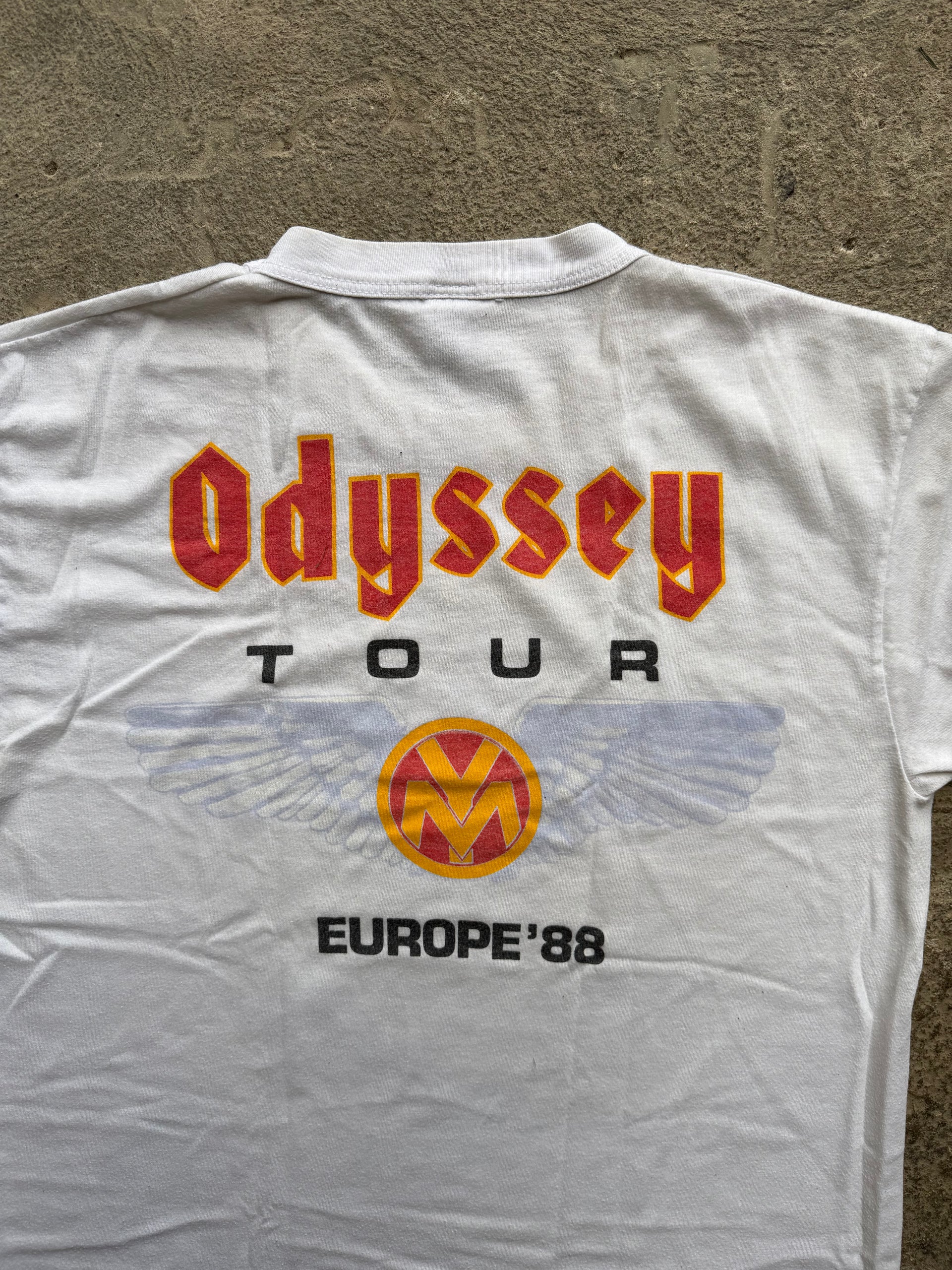 Yngwie Malmsteen Odyssey Tour 1988 Vintage Tee | Size L
