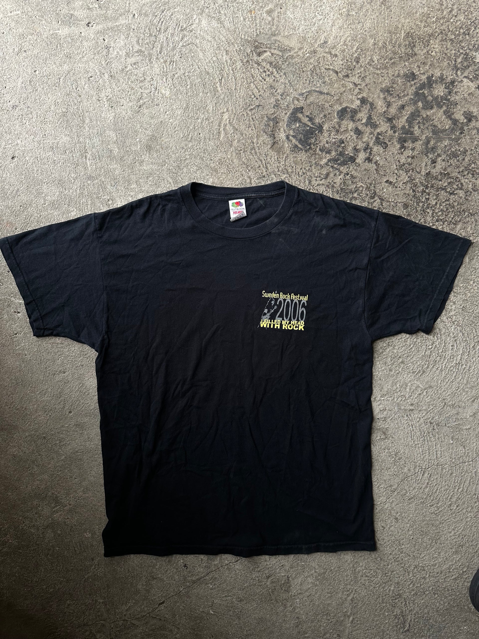 Sweden Rock Festival 2006 Vintage Tee | Size XL