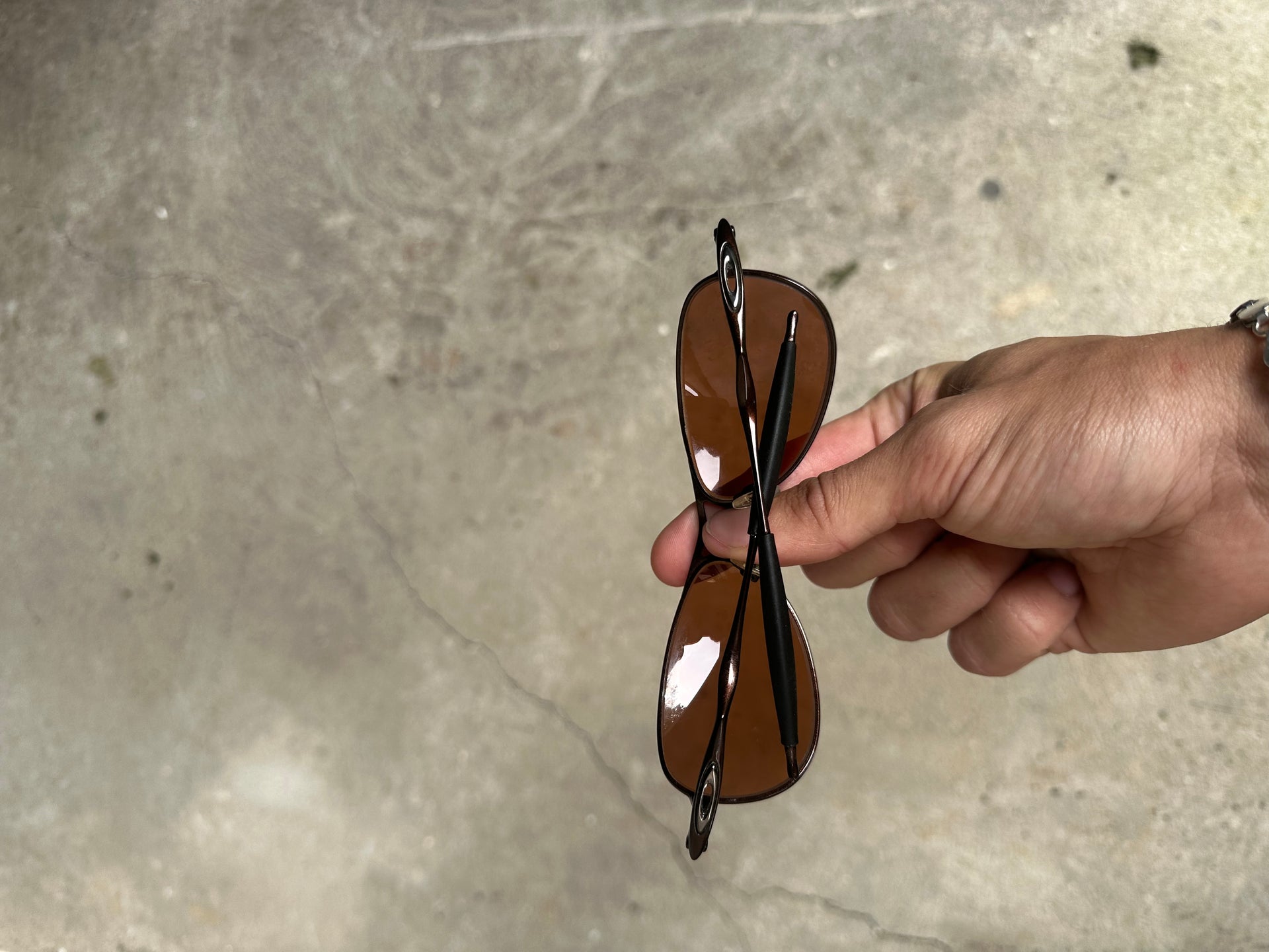 Oakley Crosshair S Sunglasses – Brown Lens | 2000s