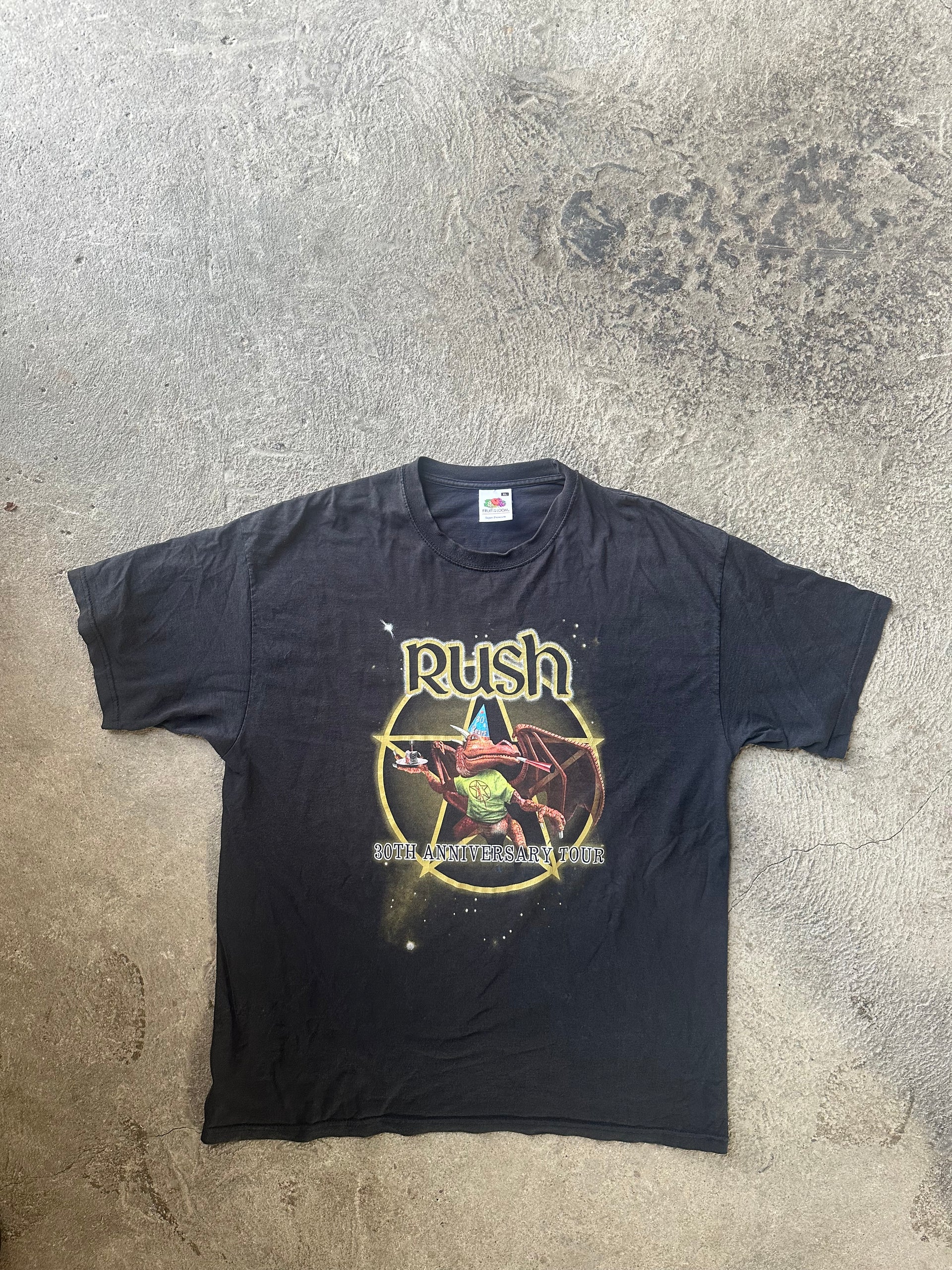 Rush 30th Anniversary Tour 2004 Vintage Tee | Size XL