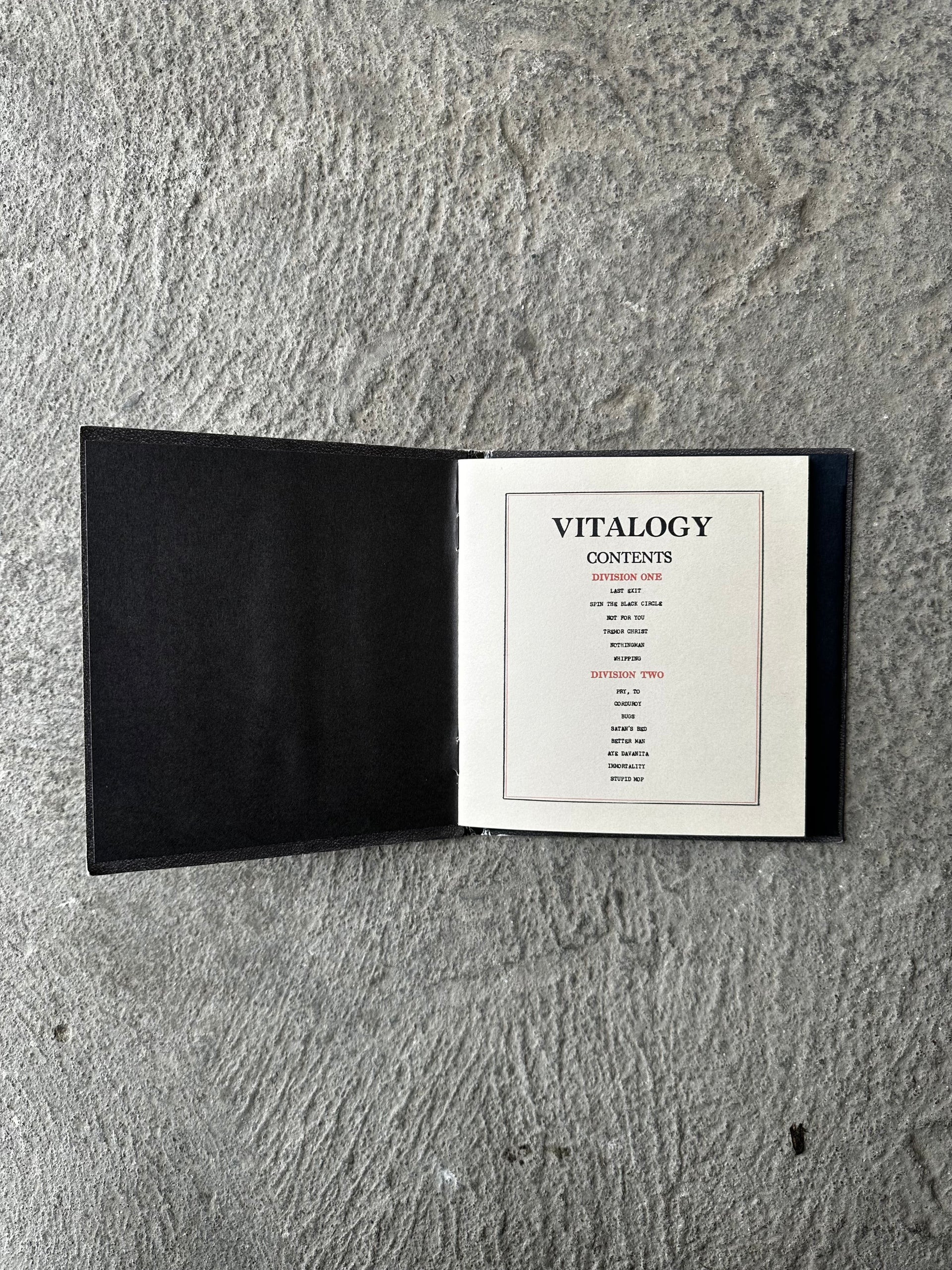 Pearl Jam – Vitalogy (CD)