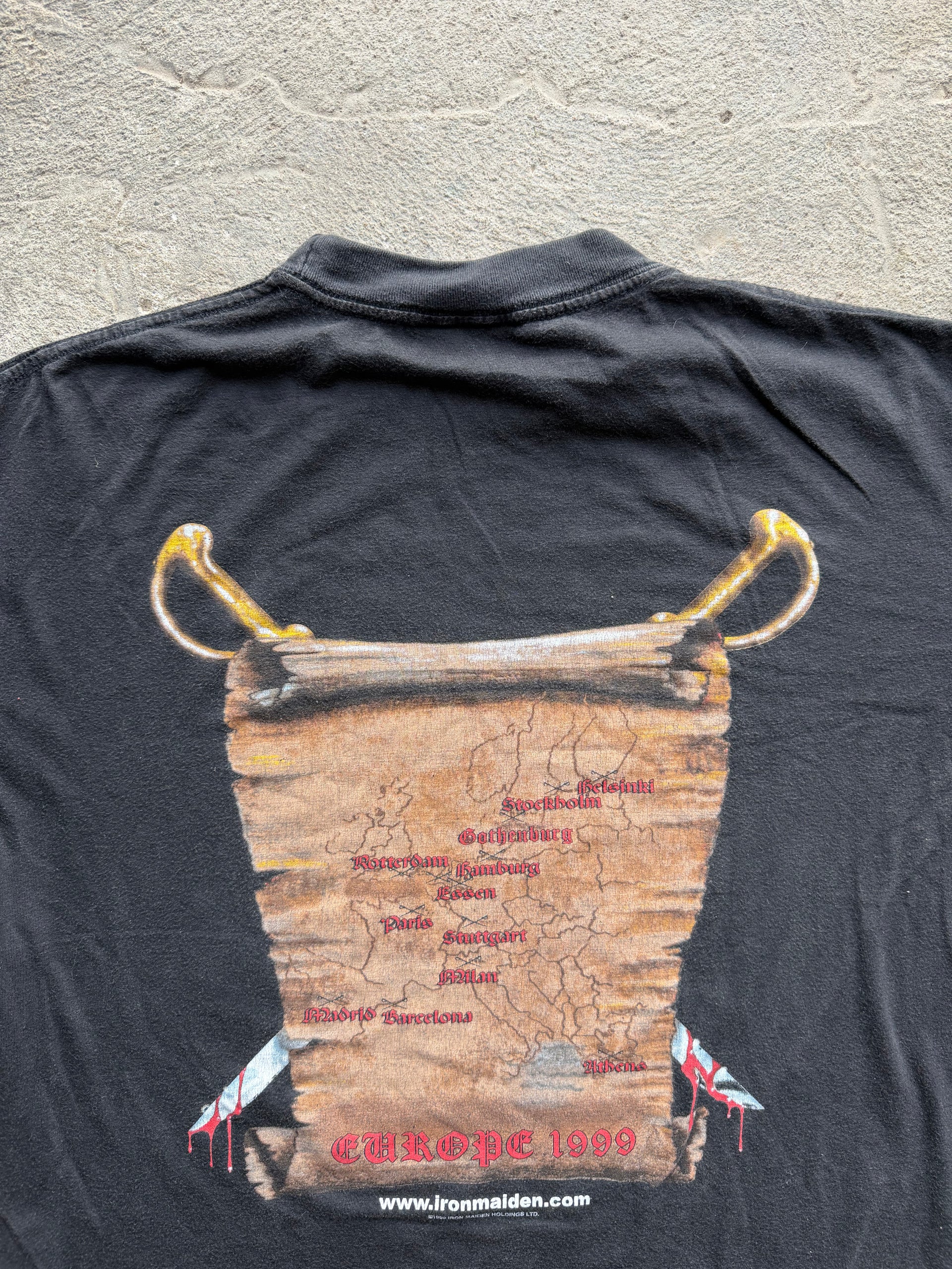 Iron Maiden “Europe Tour” 1999 Tee | Size L