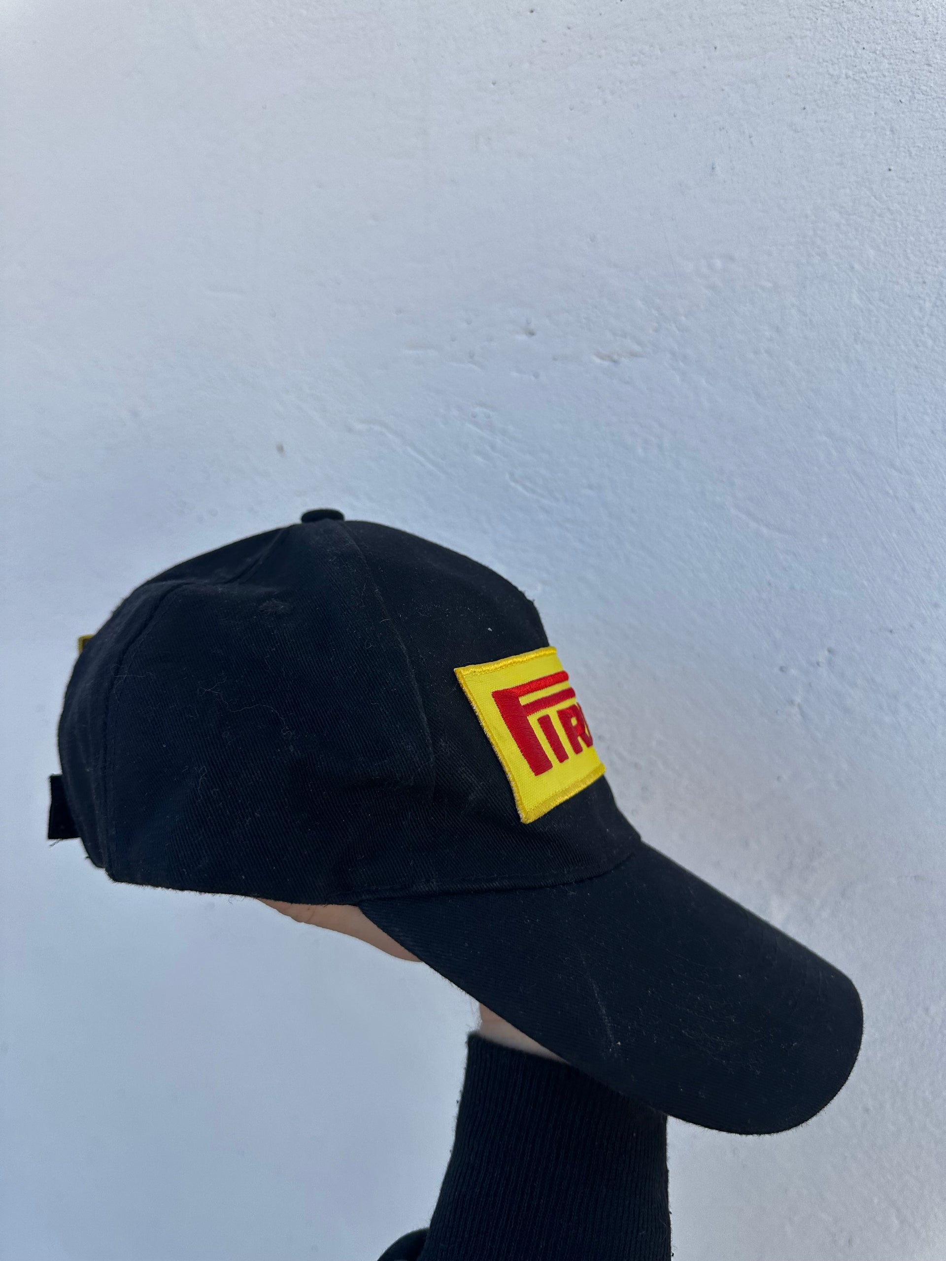 Pirelli F1 Racing Patch Cap – Black/Yellow