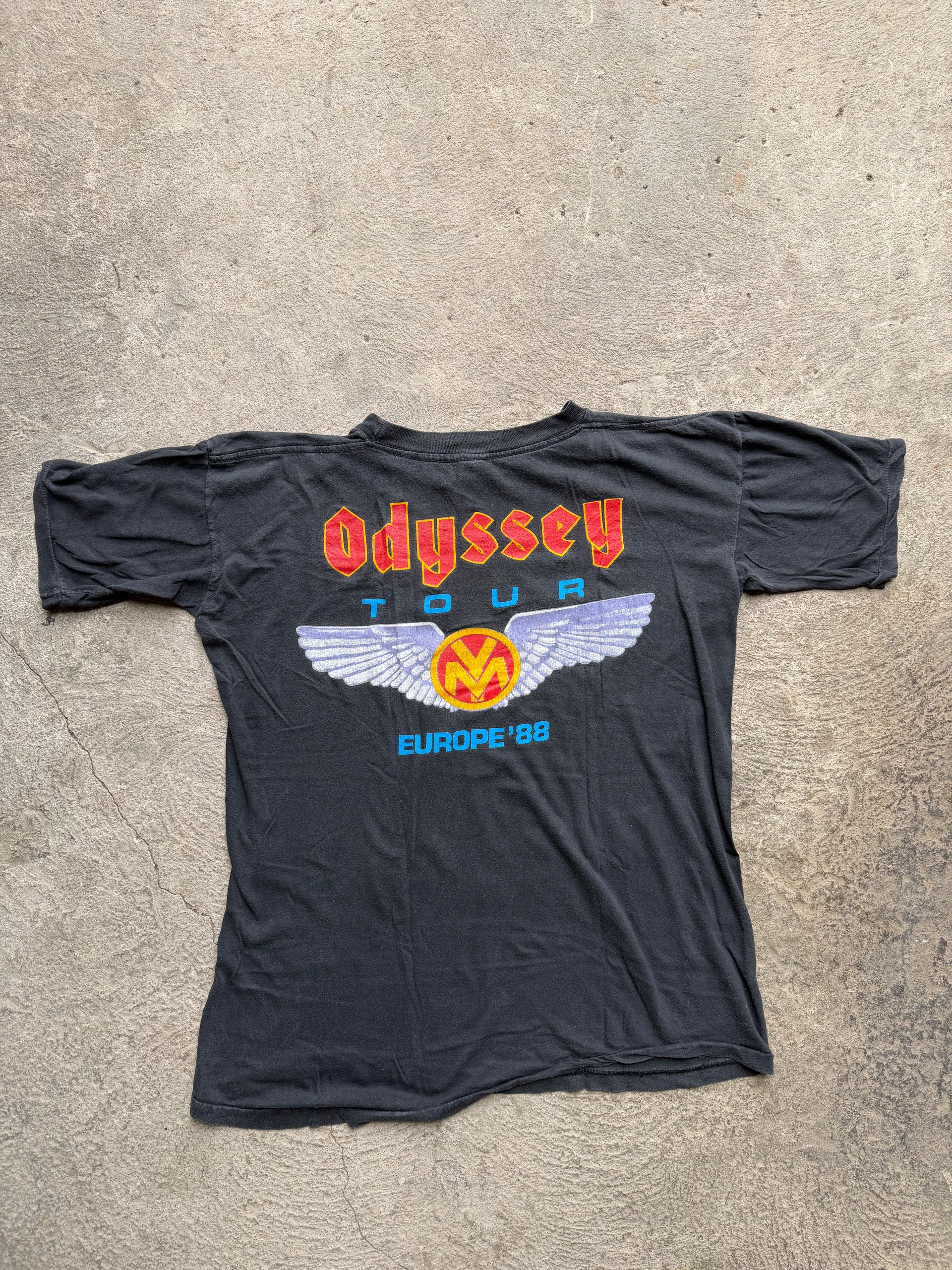 Yngwie Malmsteen Odyssey Tour 1988 Vintage Tee | Size L