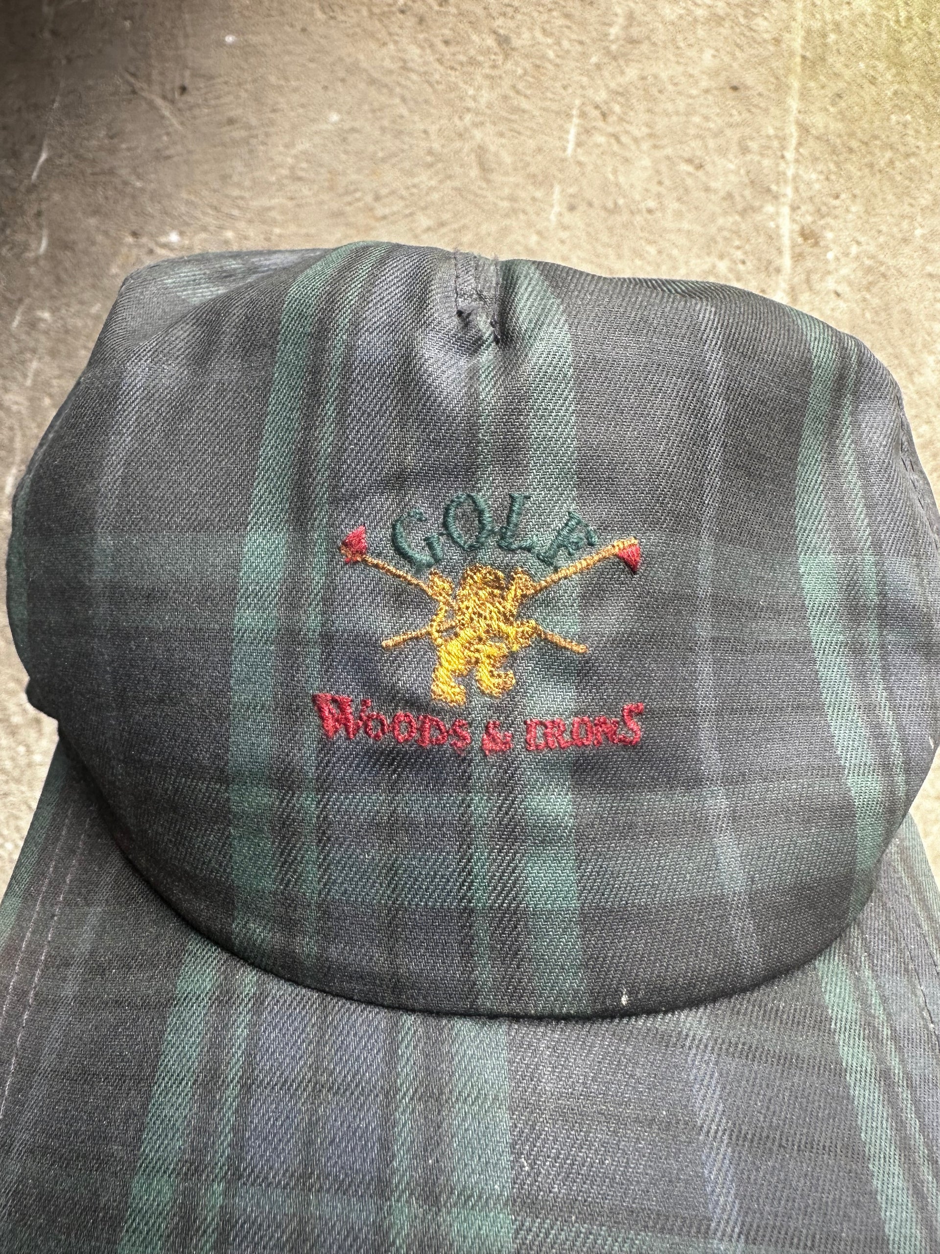 Woods & Irons Golf Cap | Royal Club Tartan | One Size