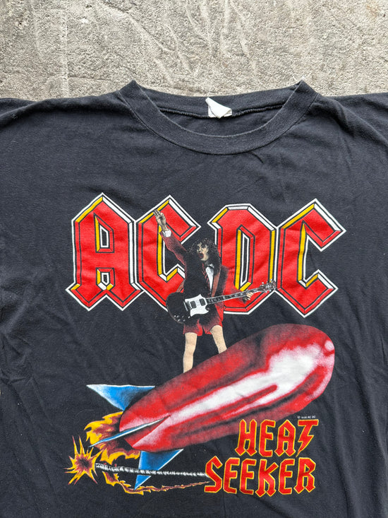 AC/DC Heat Seeker World Tour 1988 Vintage T-shirt | Size M/L