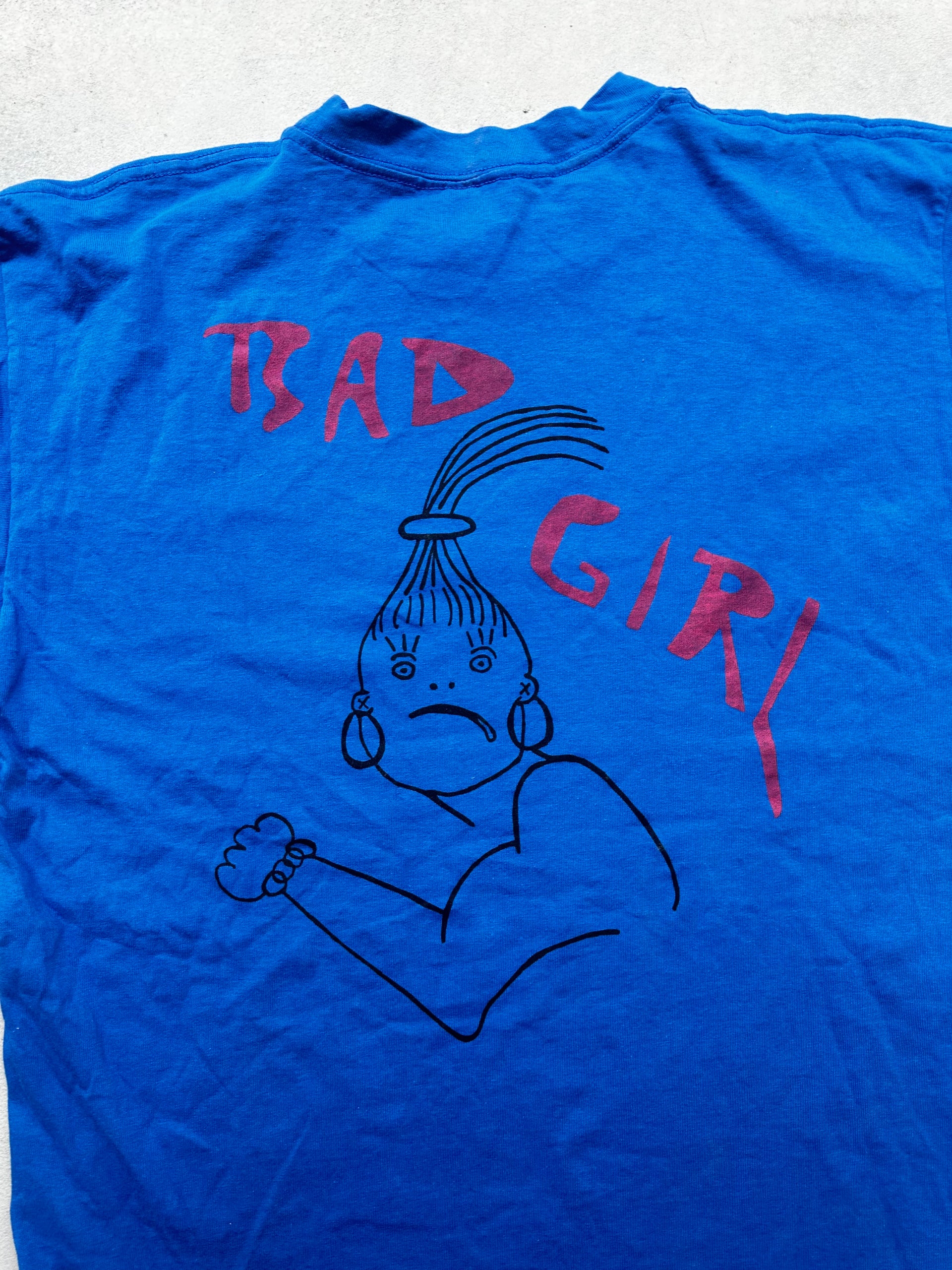 SINGLE STITCHED BAD GIRL T-SHIRT (SIZE M)