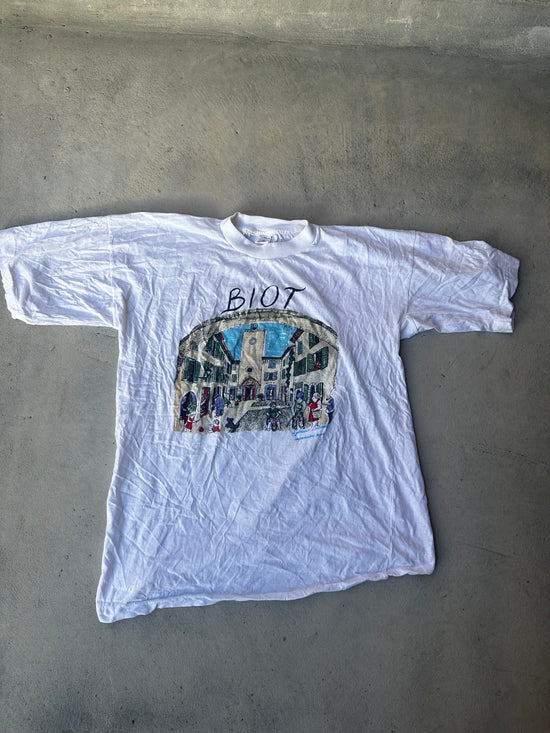 FRENCH VINTAGE TEE single stitched (SIZE S/M)