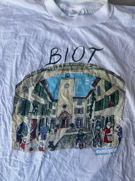 FRENCH VINTAGE TEE single stitched (SIZE S/M)