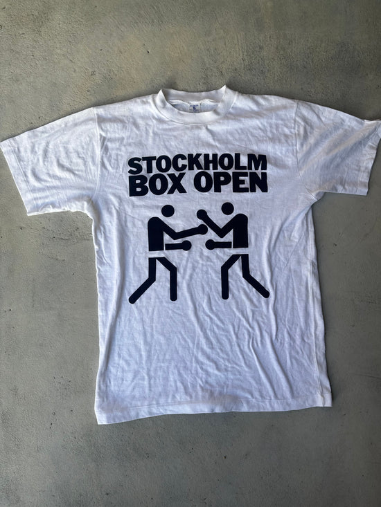 STOCKHOLM BOX OPEN SINGLE STITCH T SHIRT