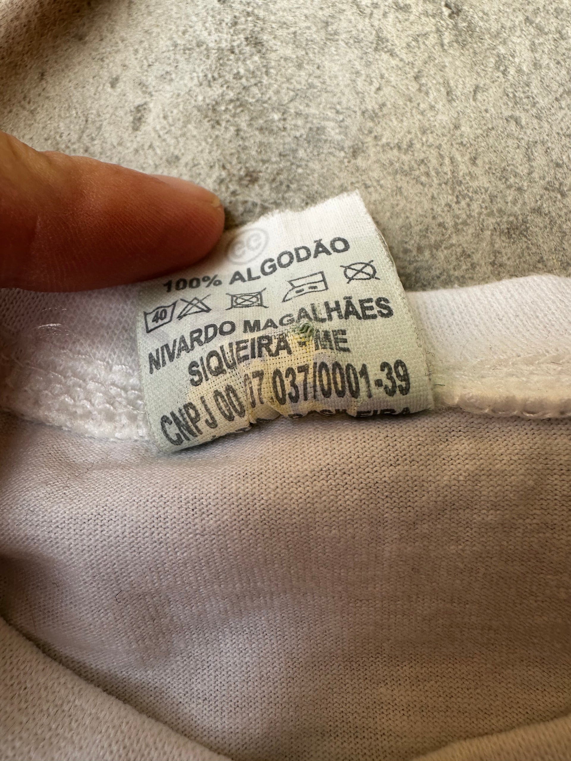 Made in Brazil souvenir T-shirt – Classic nostalgia piece.