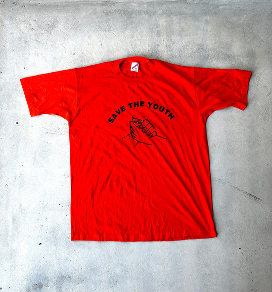 SAVE THE YOUTH TEE single stitched (SIZE L)