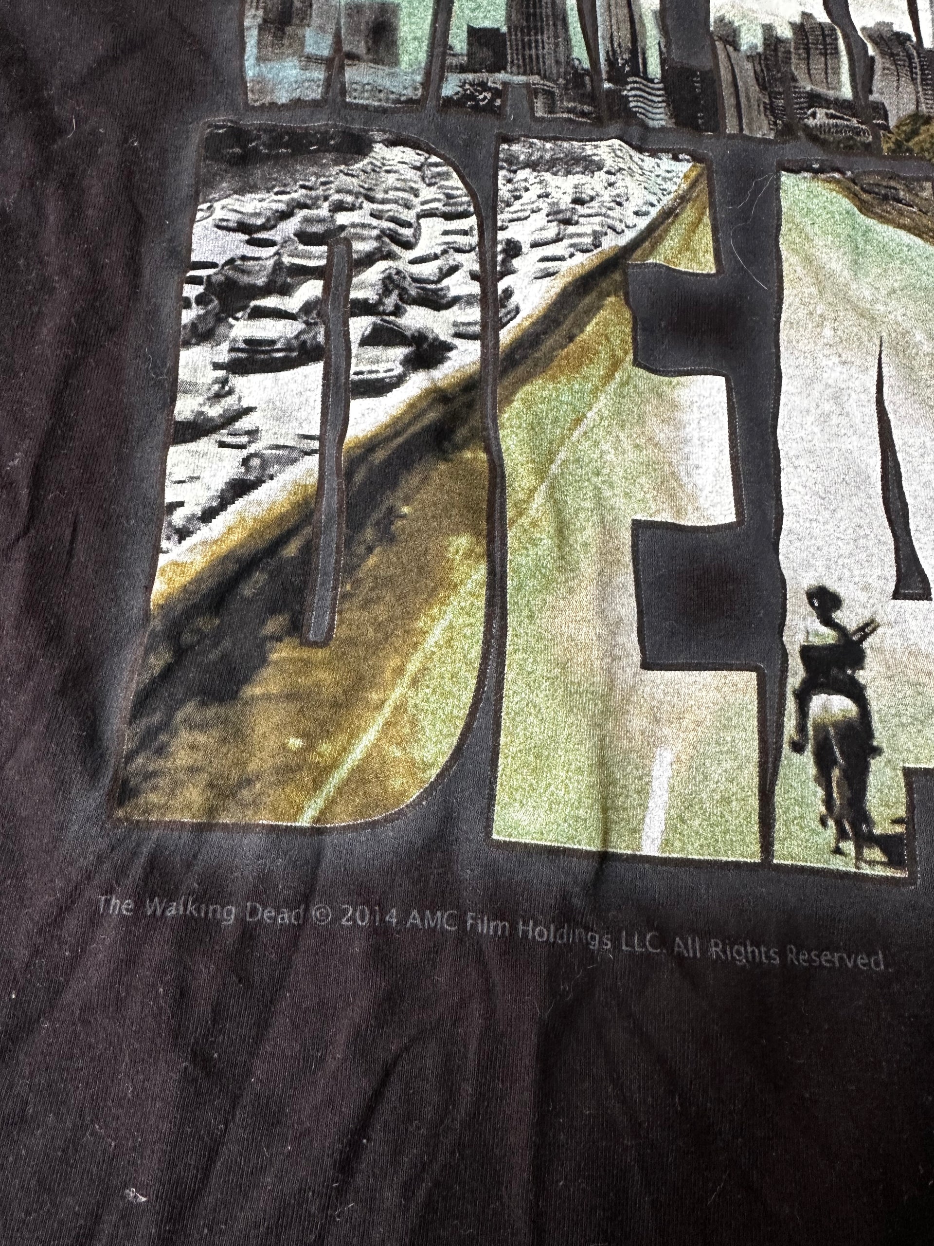 THE WALKING DEAD AMC 2014 T-SHIRT (SIZE L)