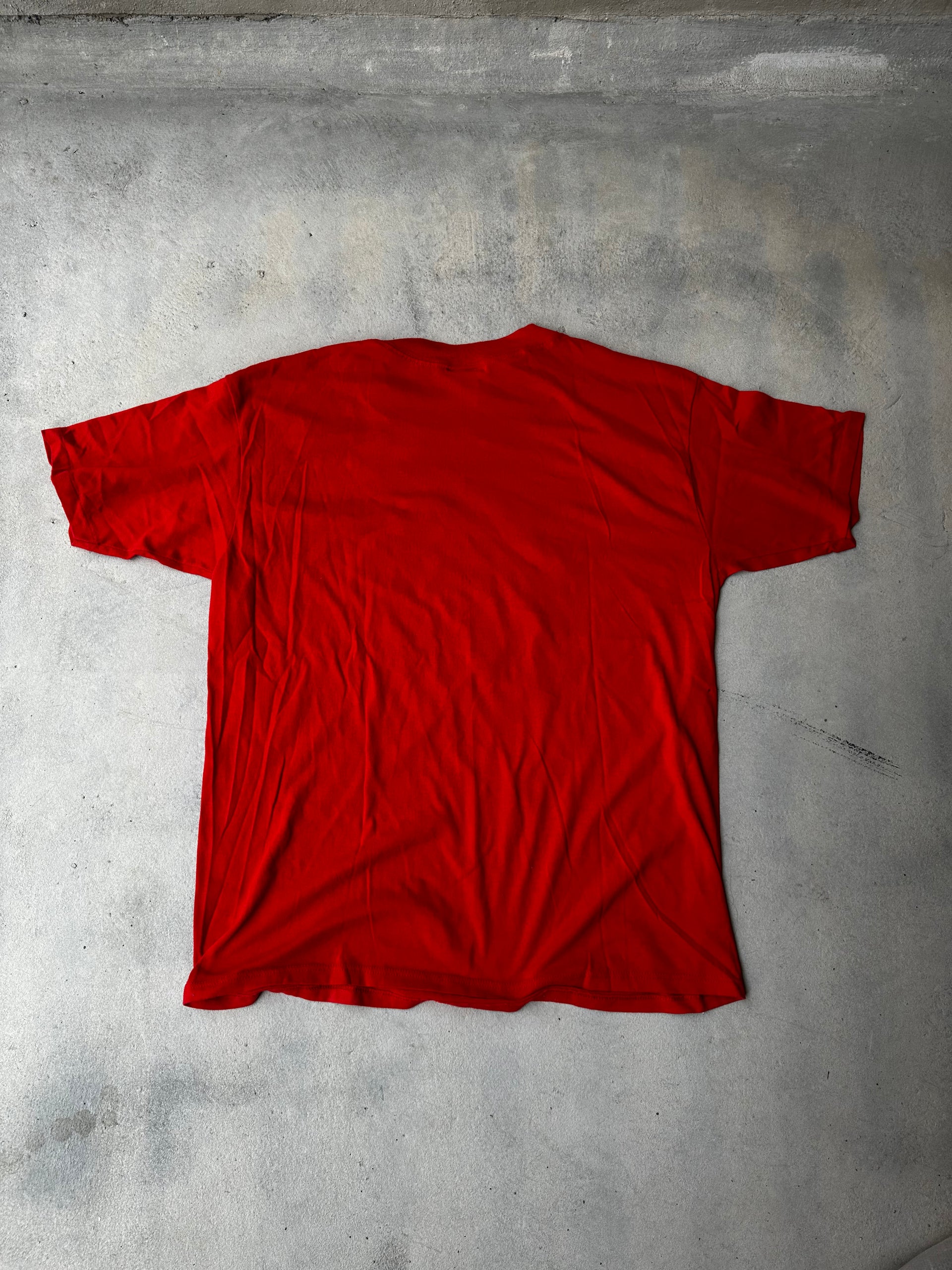 VINTAGE GOLDS GYM T-SHIRT SINGLE STITCH (SIZE L)